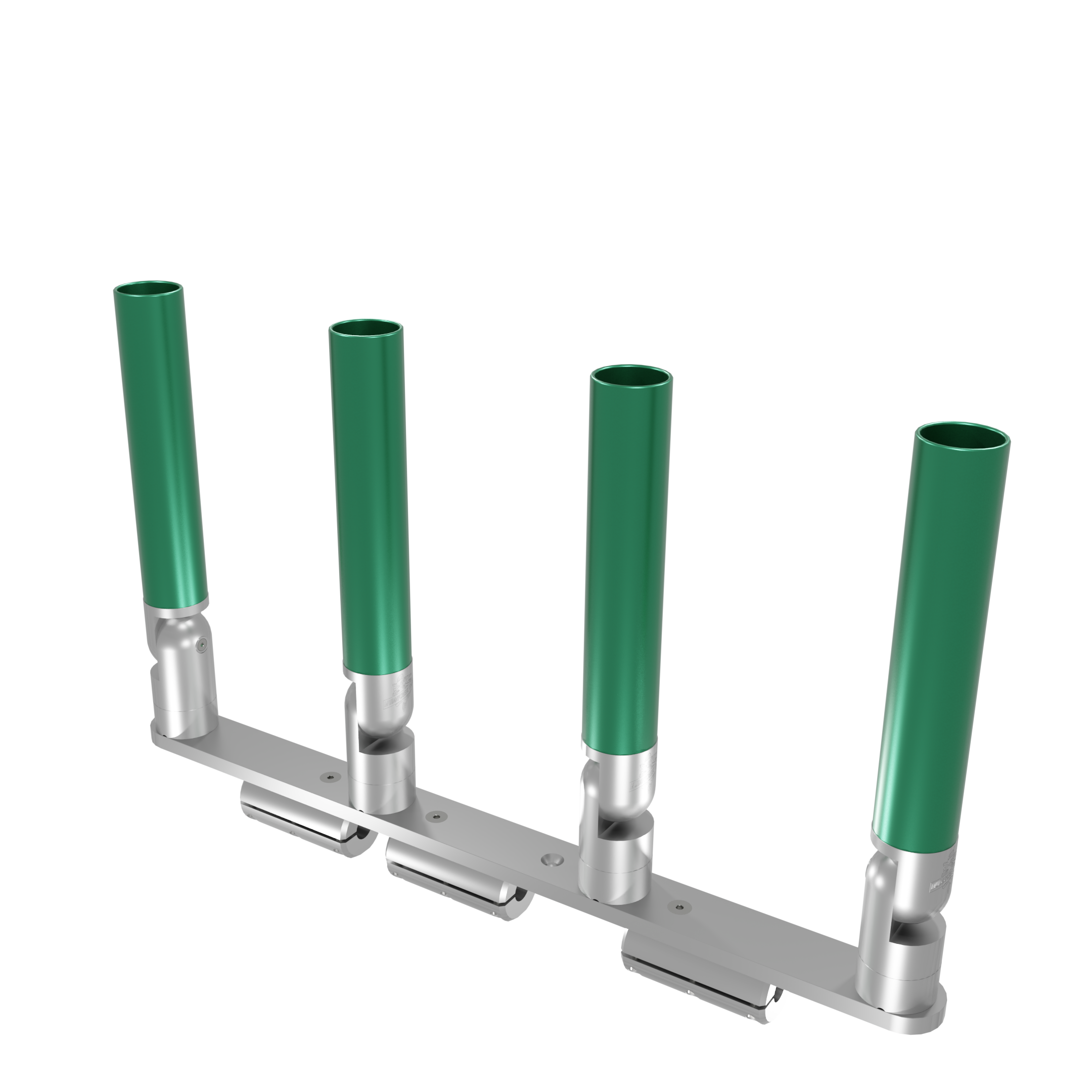 QUAD HORIZONTAL TREE ROD HOLDER WITH CLAMSHELL