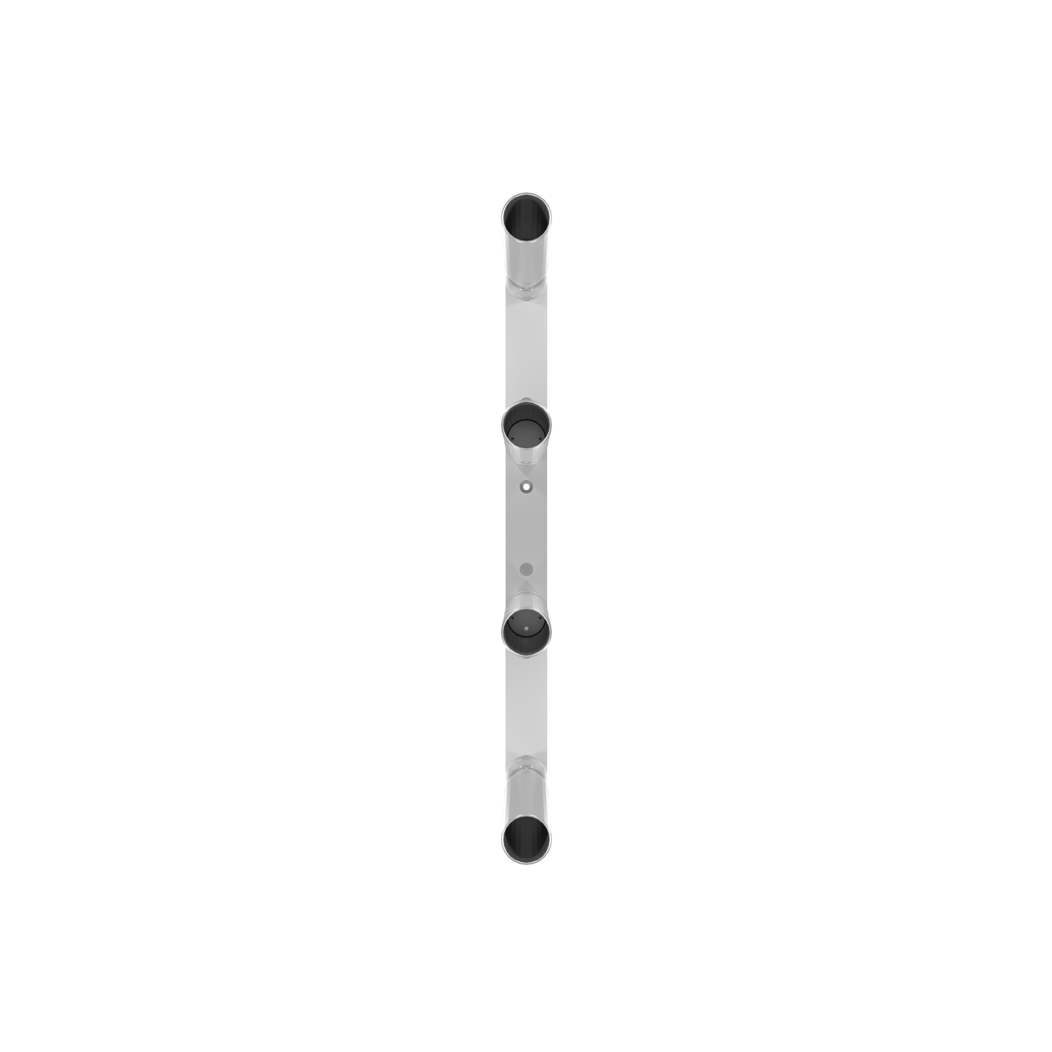 QUAD HORIZONTAL TREE ROD HOLDER WITH CLAMSHELL