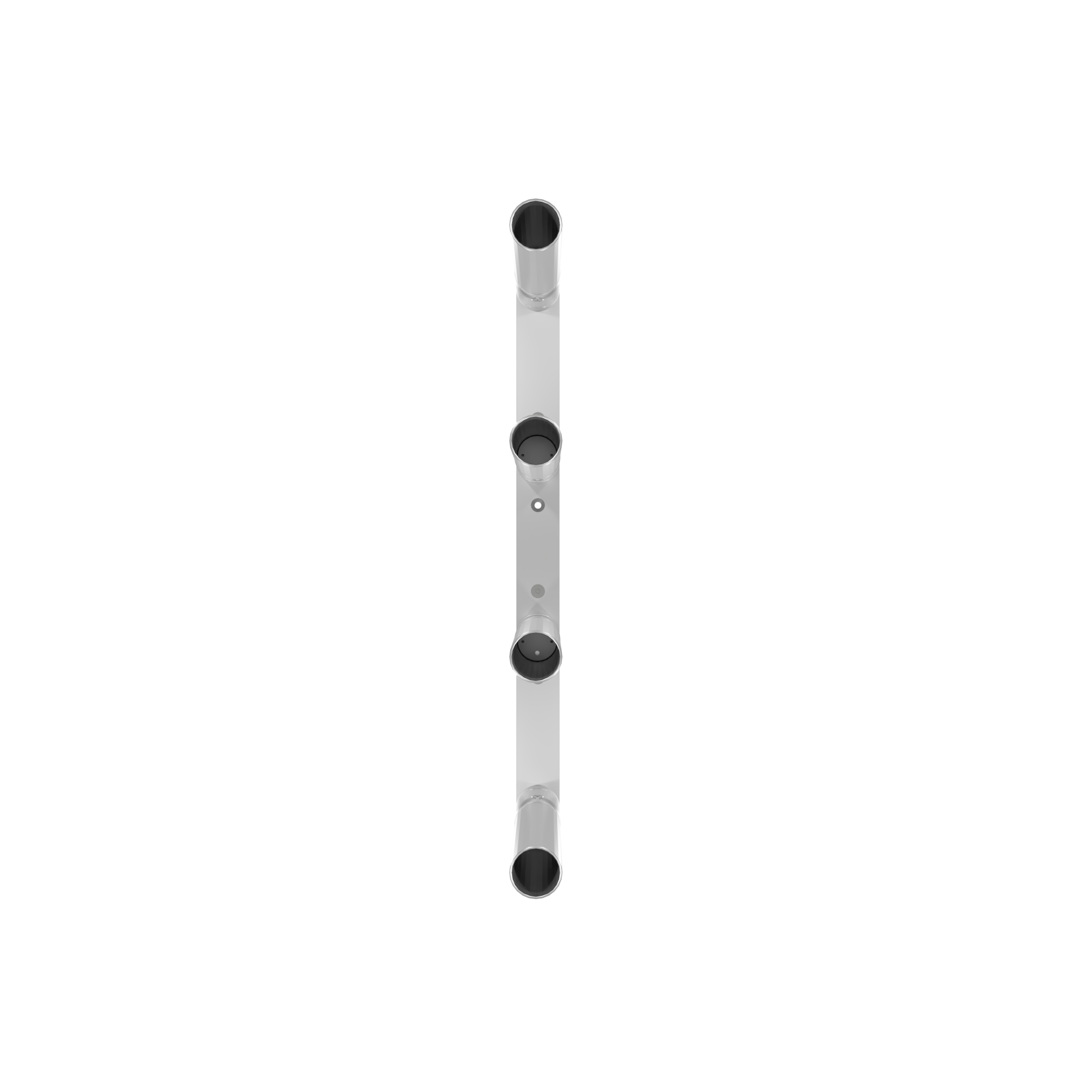 QUAD HORIZONTAL TREE ROD HOLDER WITH CLAMSHELL