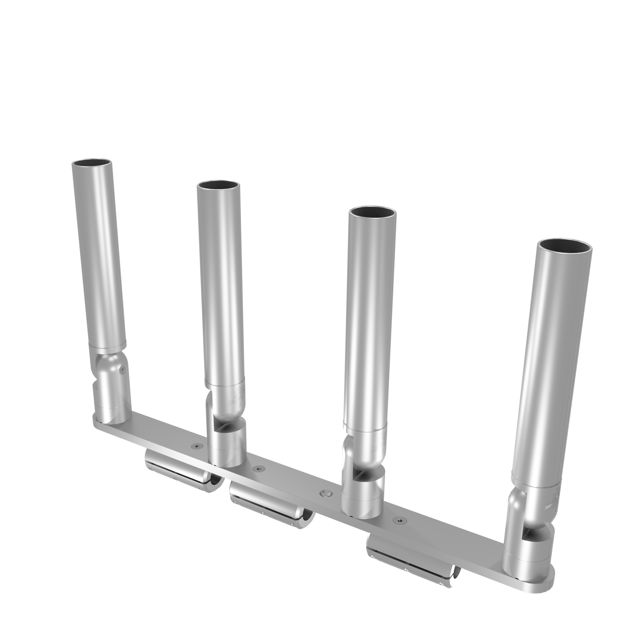 QUAD HORIZONTAL TREE ROD HOLDER WITH CLAMSHELL