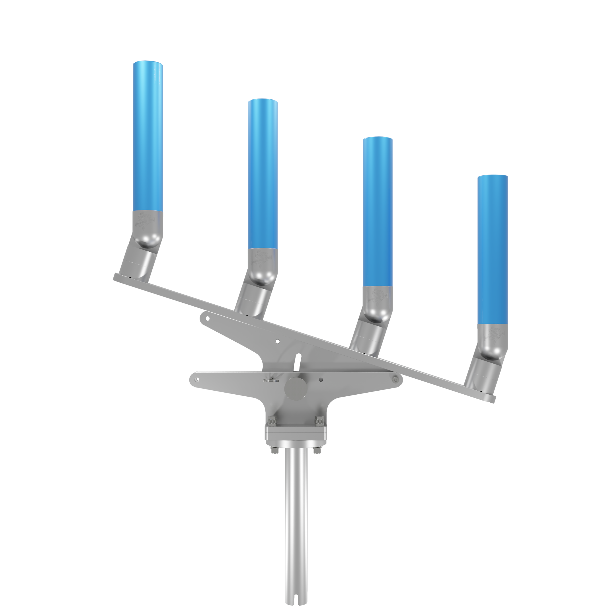QUAD ARTICULATING TREE ROD HOLDER WITH GIMBAL