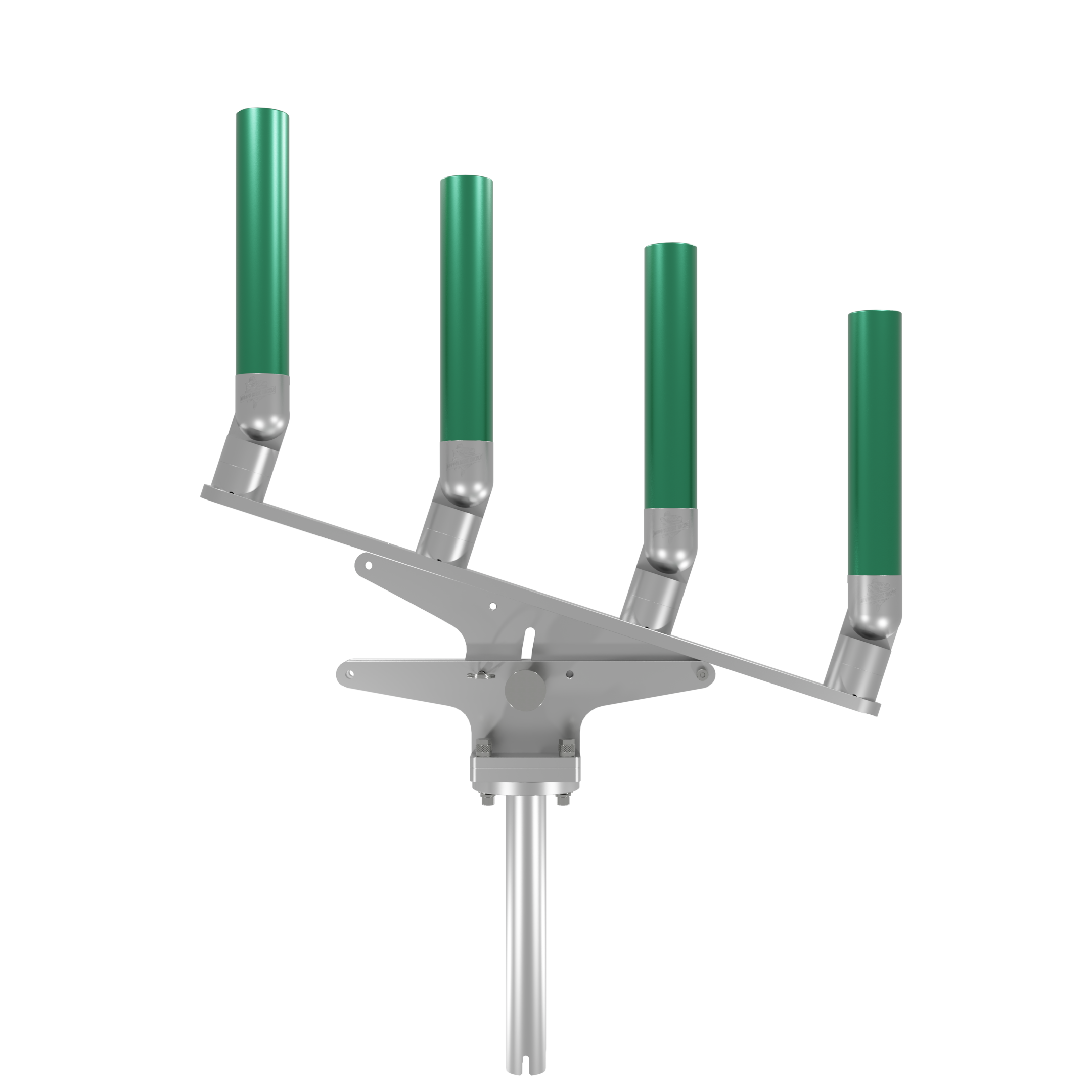 QUAD ARTICULATING TREE ROD HOLDER WITH GIMBAL