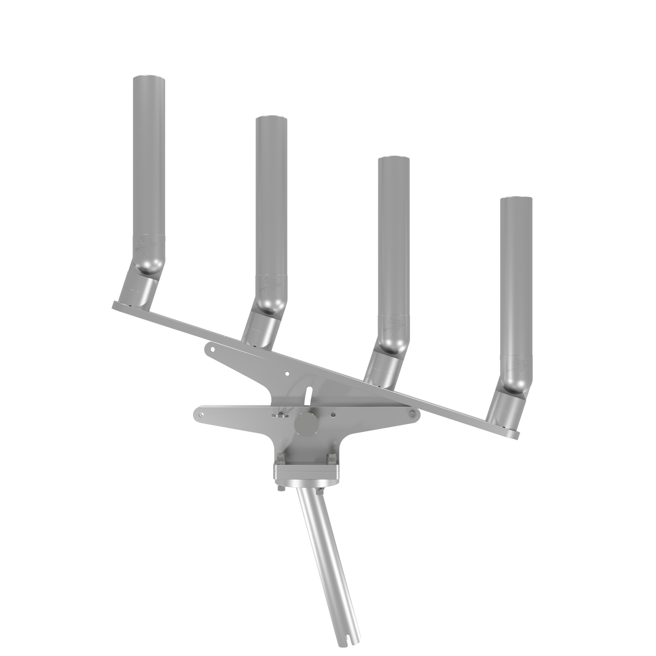 QUAD ARTICULATING TREE ROD HOLDER WITH GIMBAL