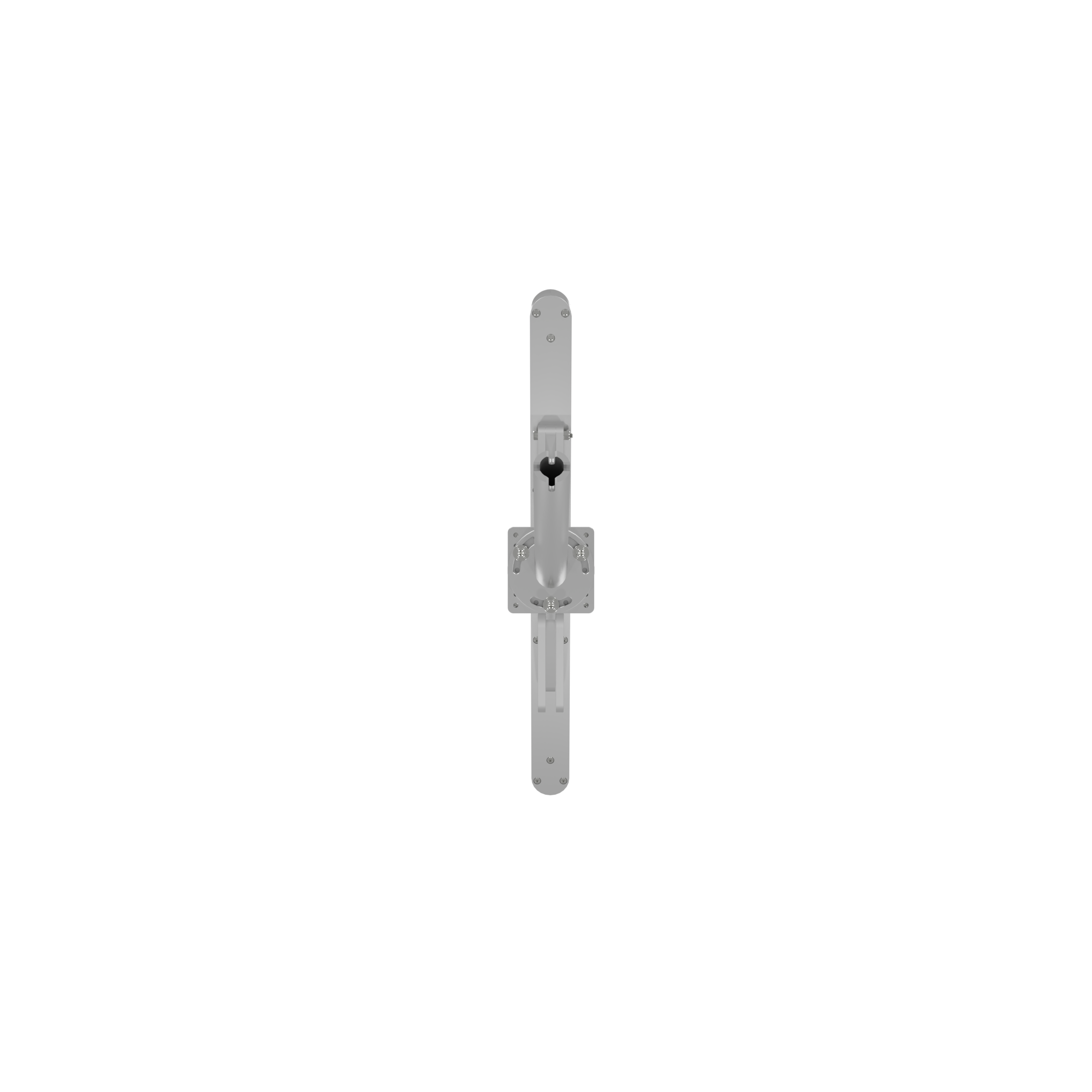 QUAD ARTICULATING TREE ROD HOLDER WITH GIMBAL