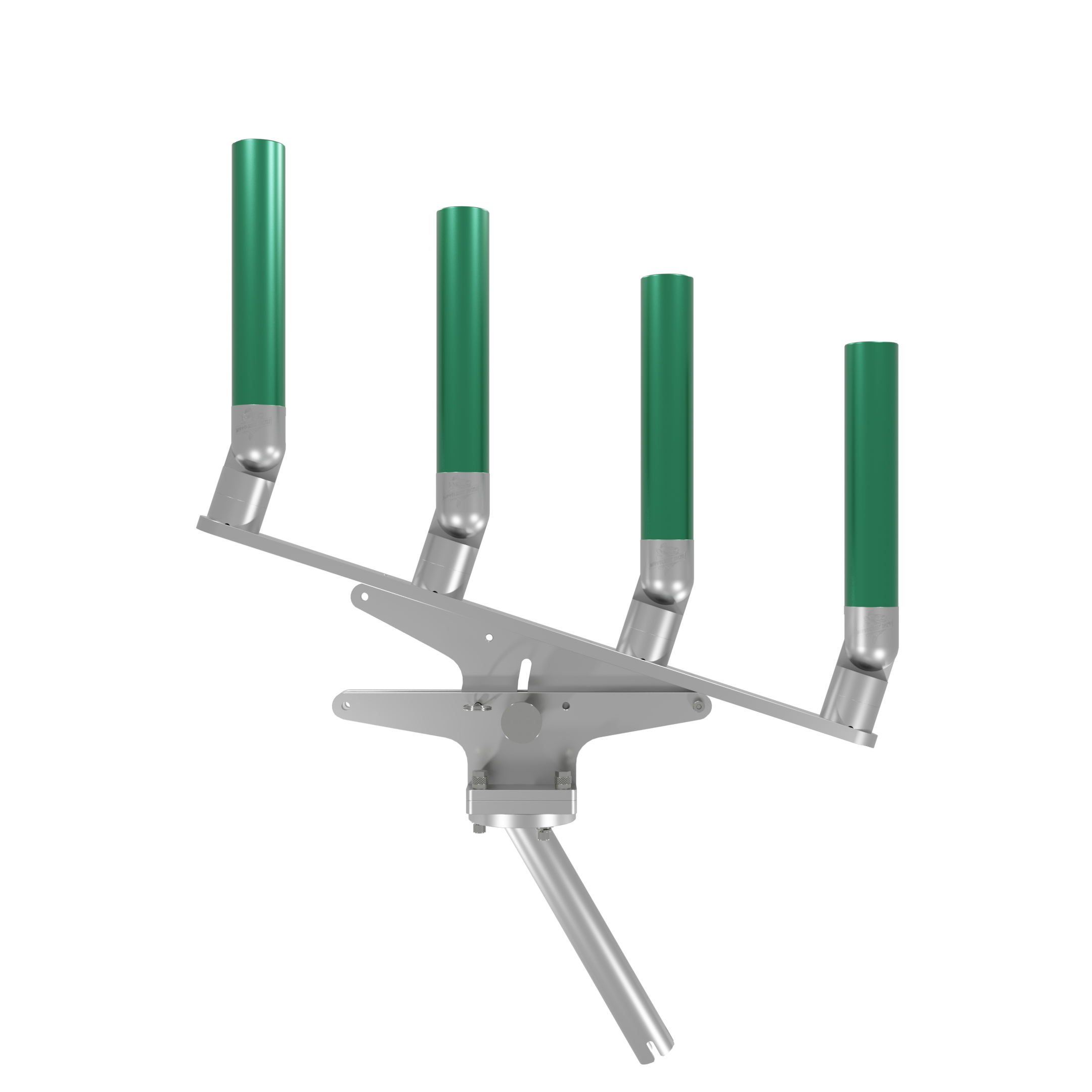 QUAD ARTICULATING TREE ROD HOLDER WITH GIMBAL