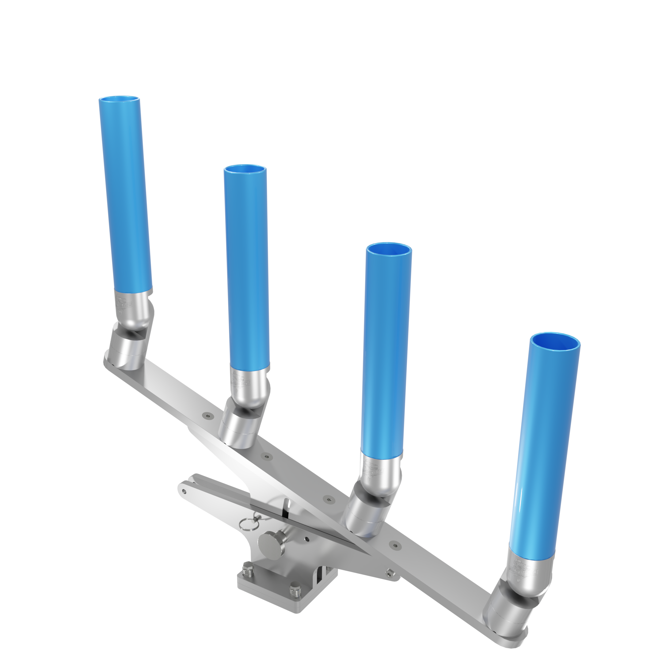 QUAD ARTICULATING TREE ROD HOLDER WITH MOUNT