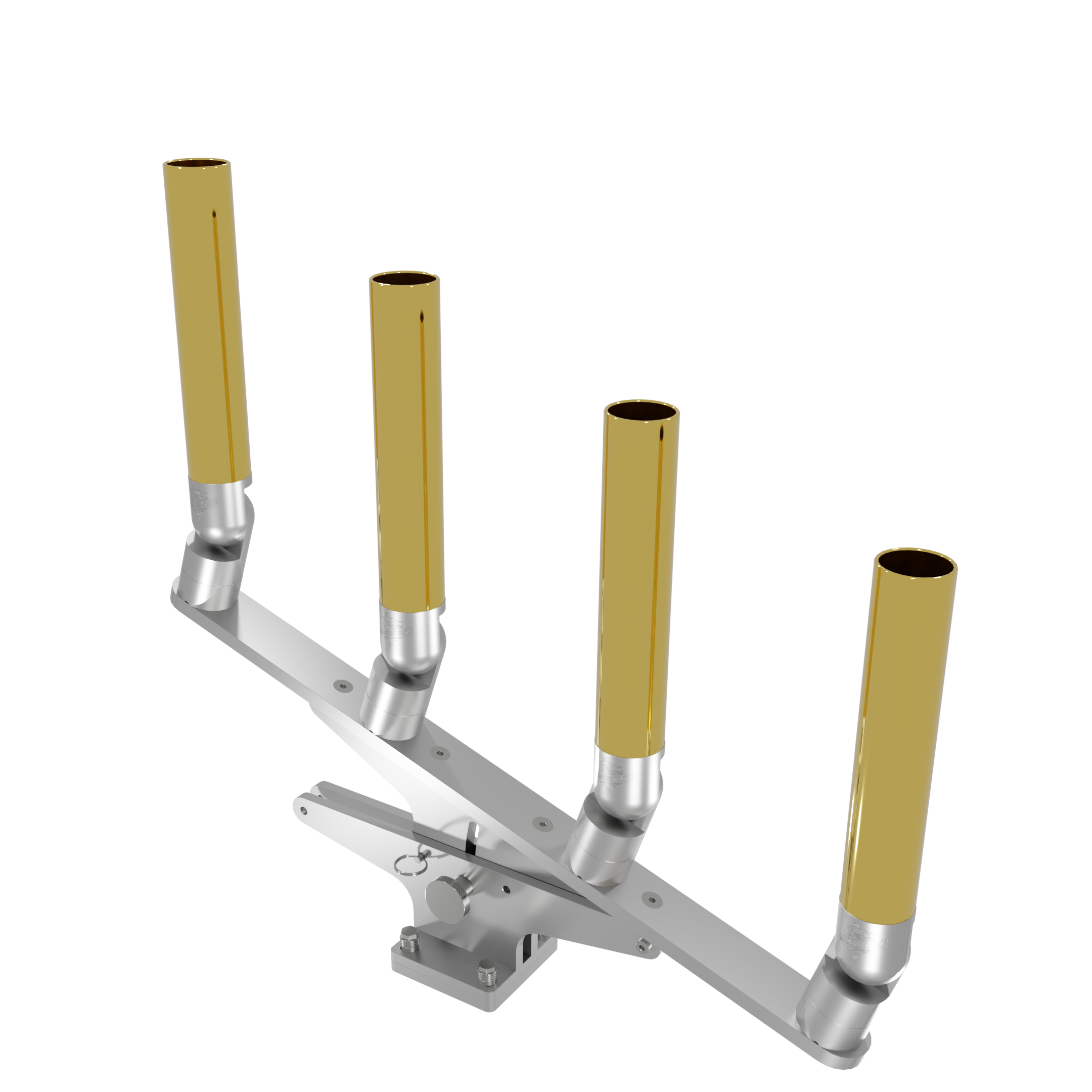QUAD ARTICULATING TREE ROD HOLDER WITH MOUNT