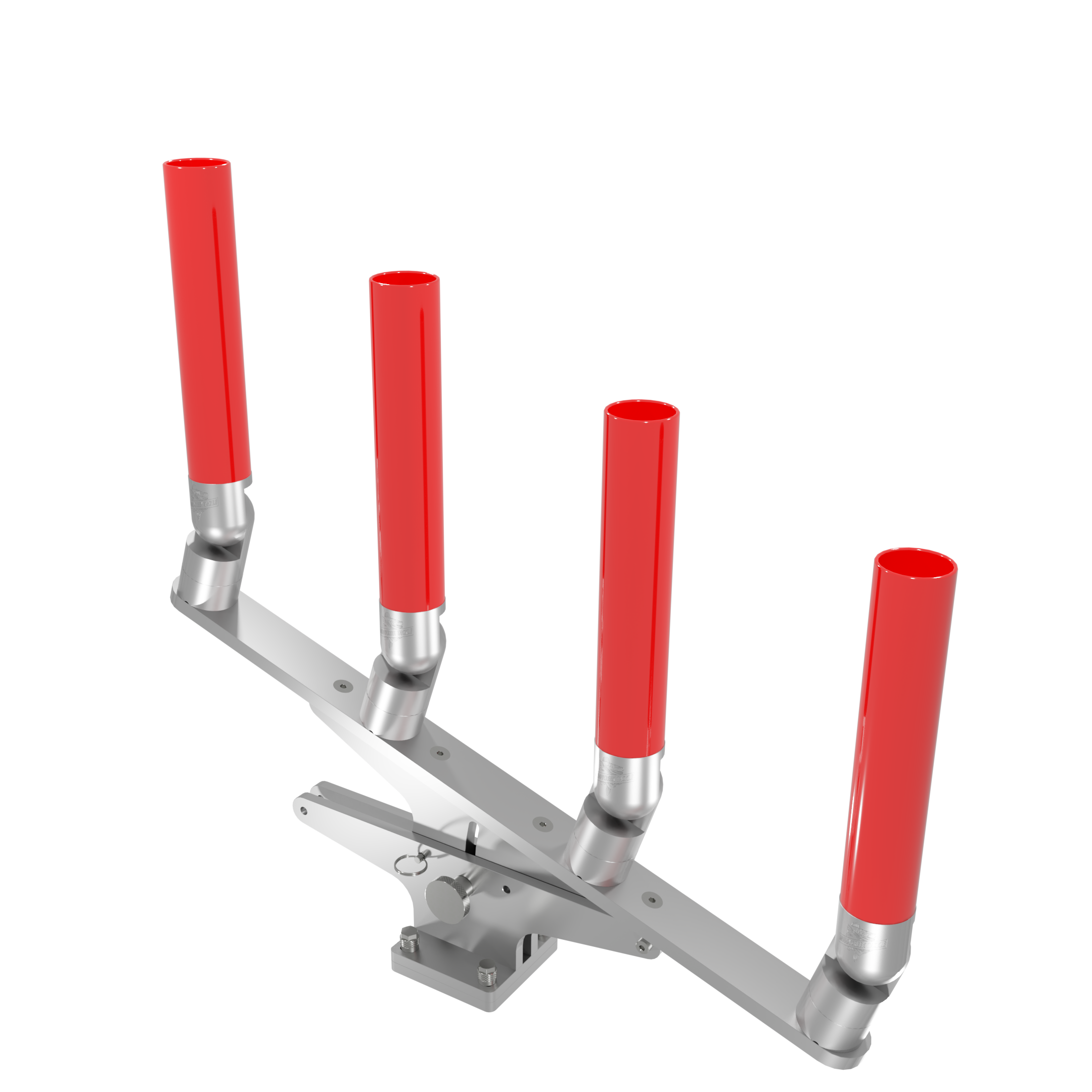QUAD ARTICULATING TREE ROD HOLDER WITH MOUNT