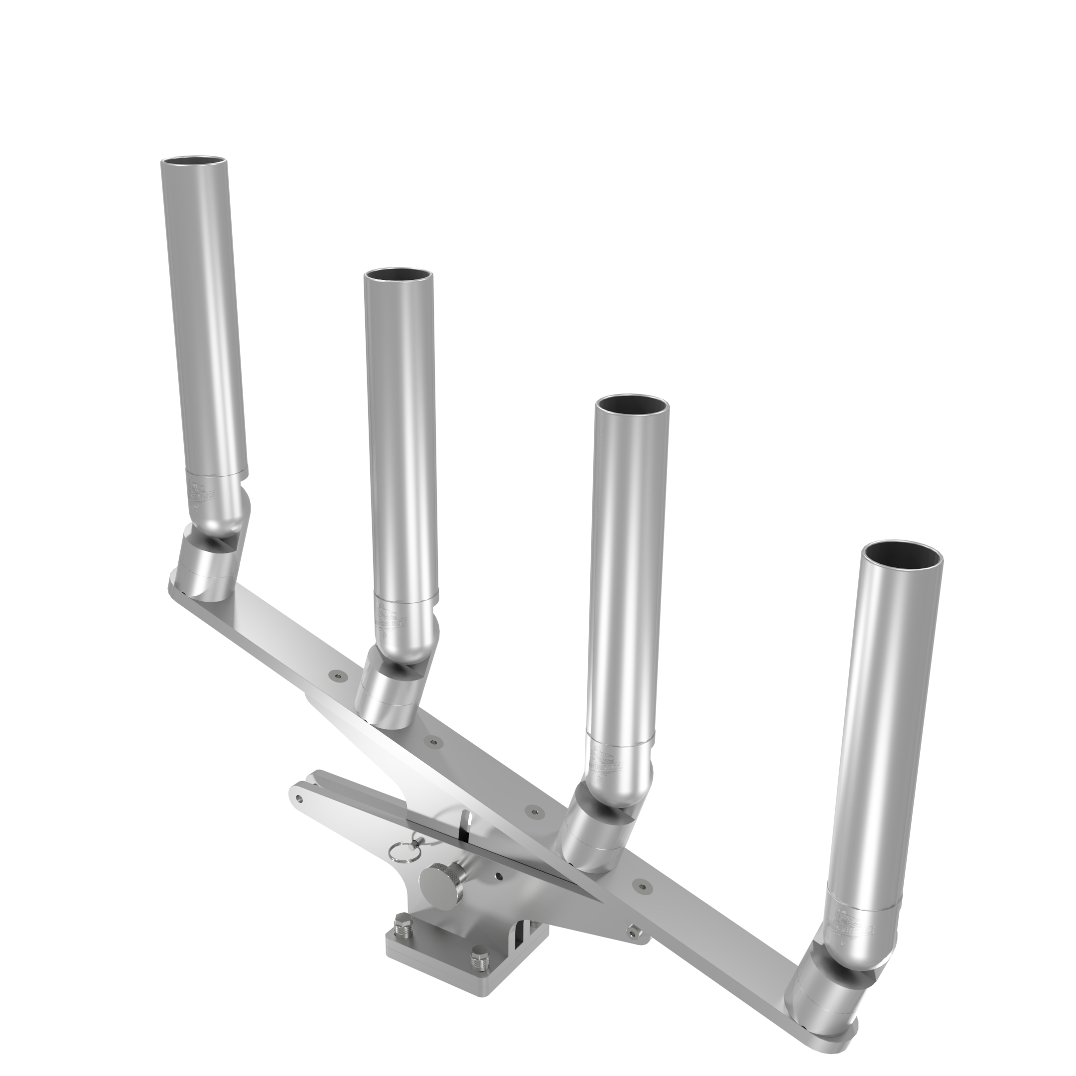 QUAD ARTICULATING TREE ROD HOLDER WITH MOUNT