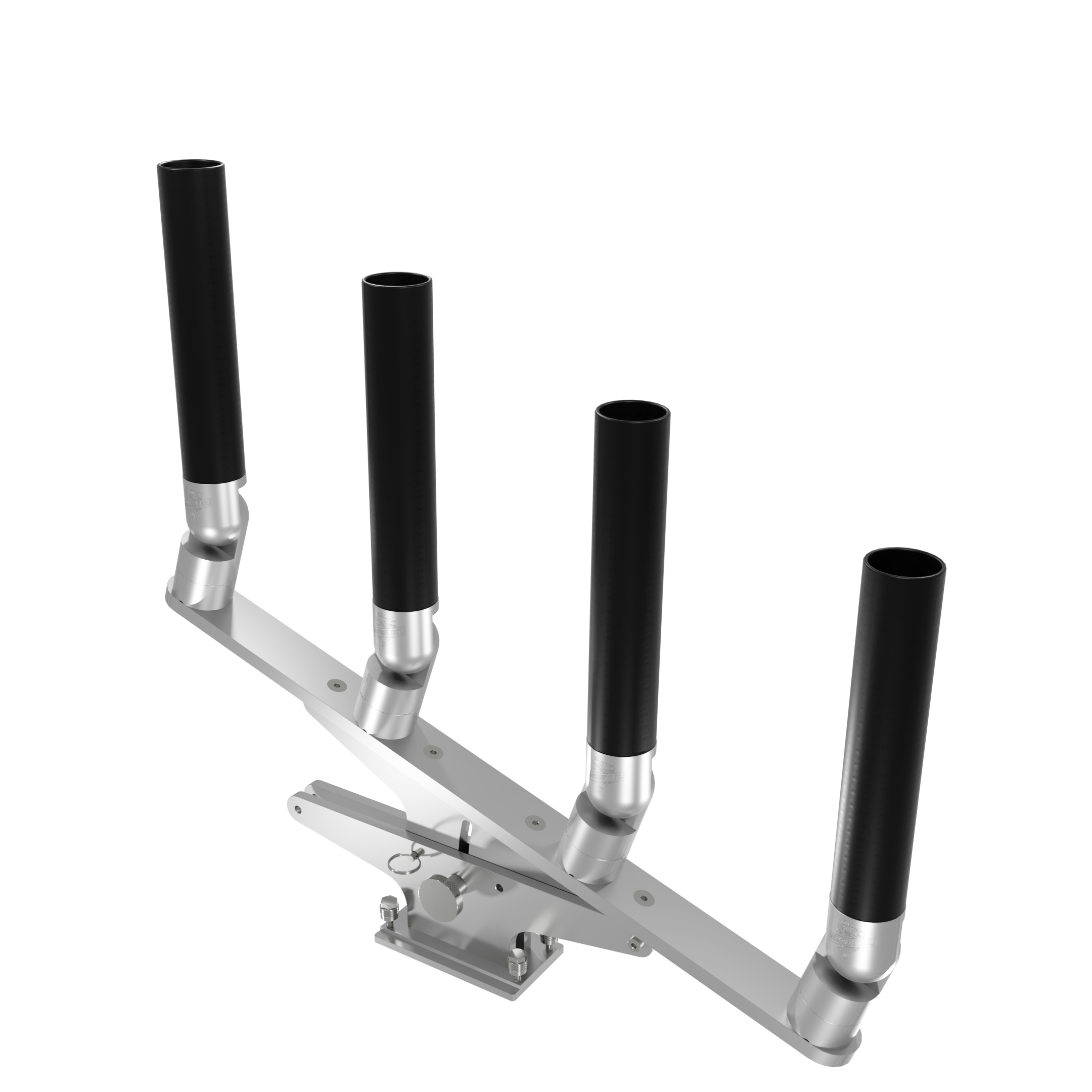 QUAD ARTICULATING TREE ROD HOLDER WITH MOUNT