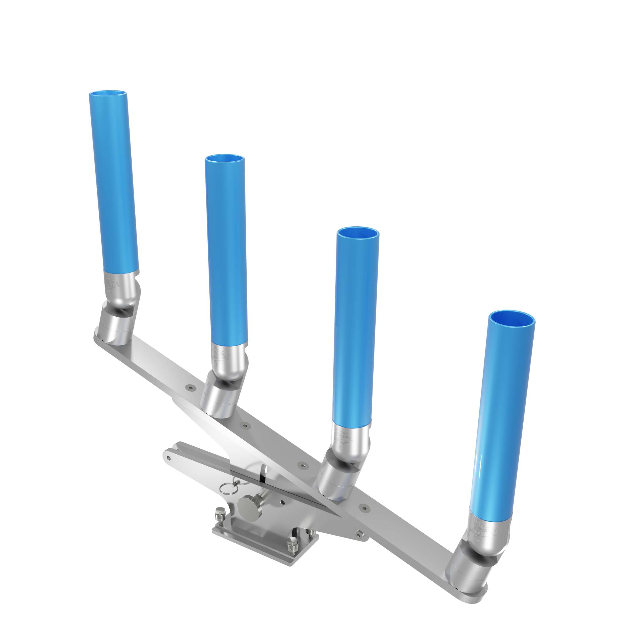 QUAD ARTICULATING TREE ROD HOLDER WITH MOUNT
