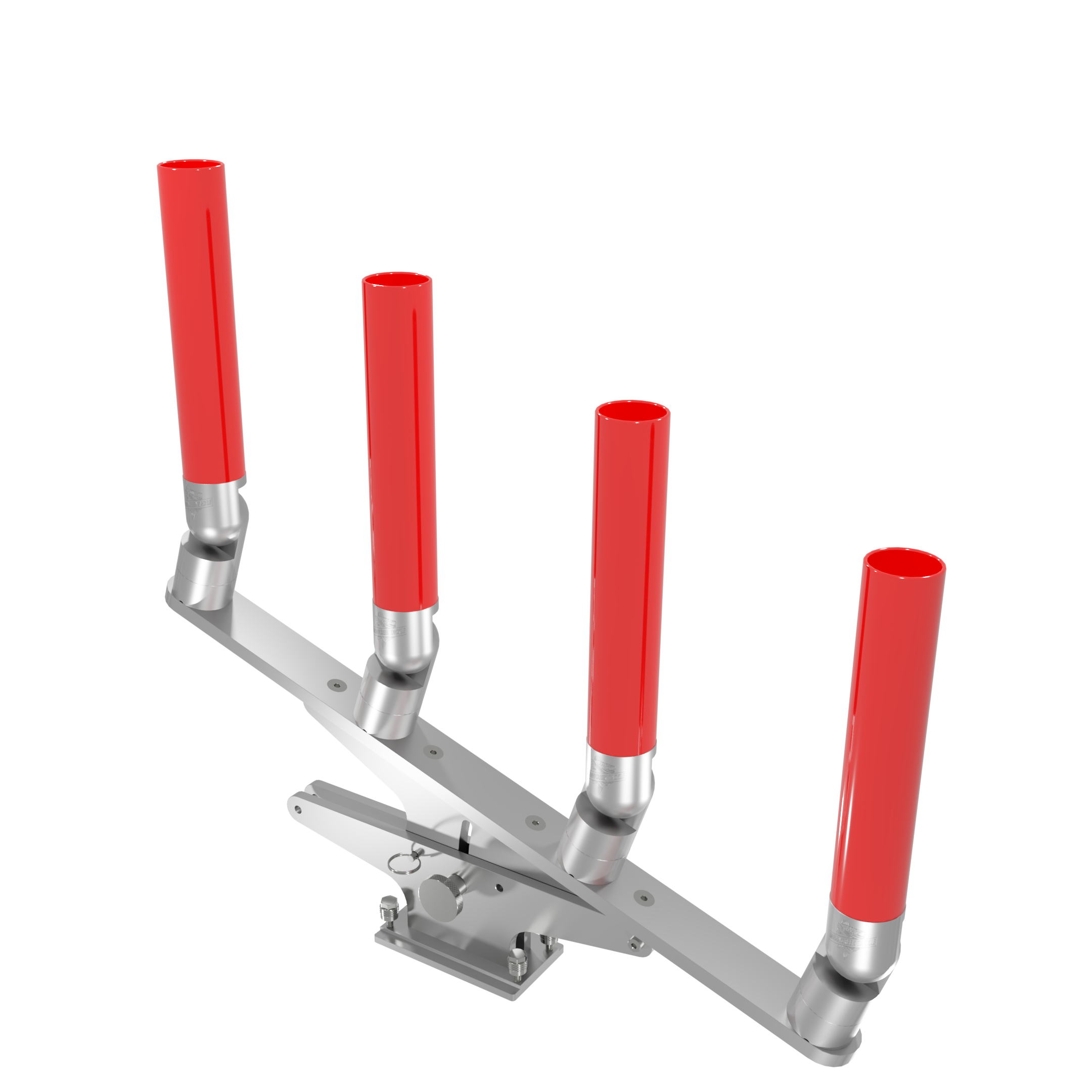 QUAD ARTICULATING TREE ROD HOLDER WITH MOUNT