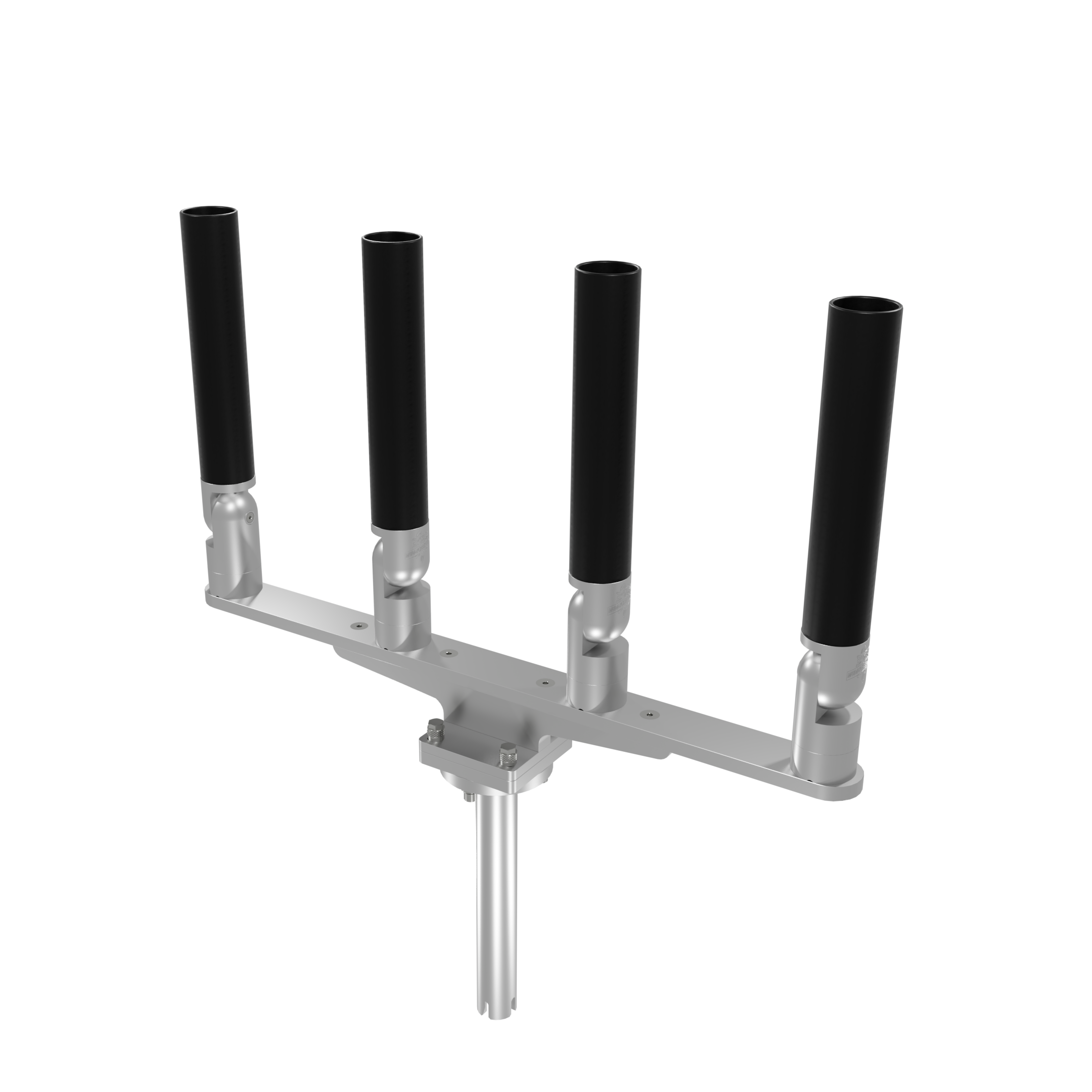 QUAD HORIZONTAL TREE ROD HOLDER WITH GIMBAL