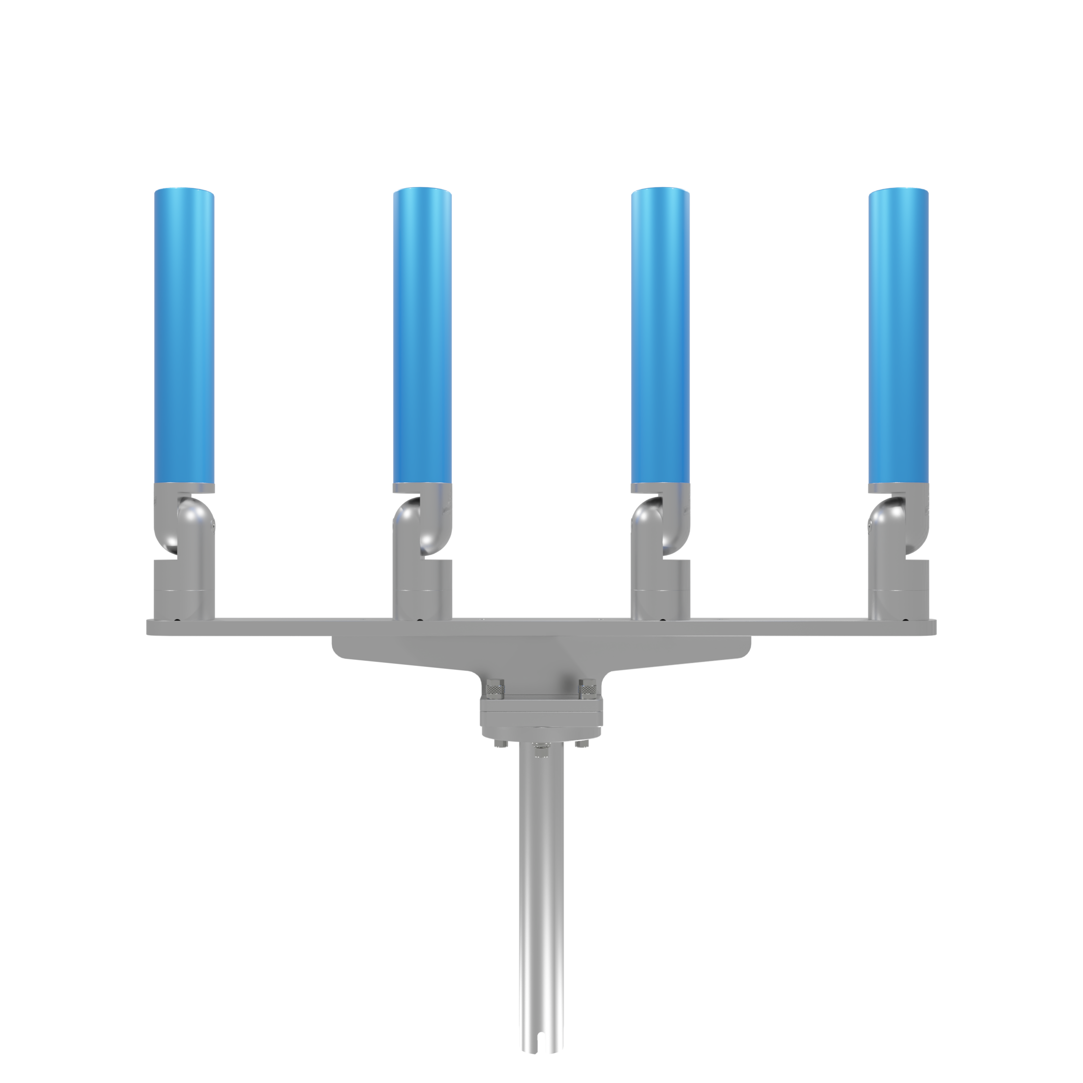 QUAD HORIZONTAL TREE ROD HOLDER WITH GIMBAL