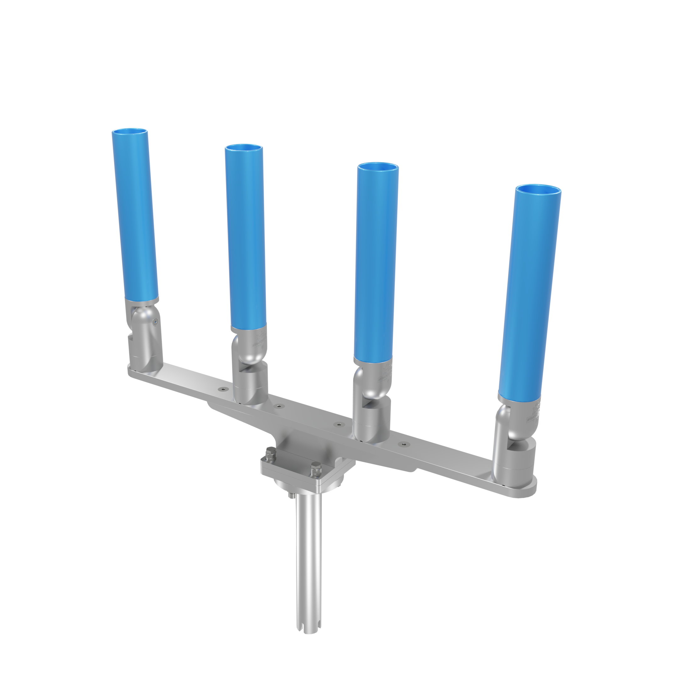 QUAD HORIZONTAL TREE ROD HOLDER WITH GIMBAL