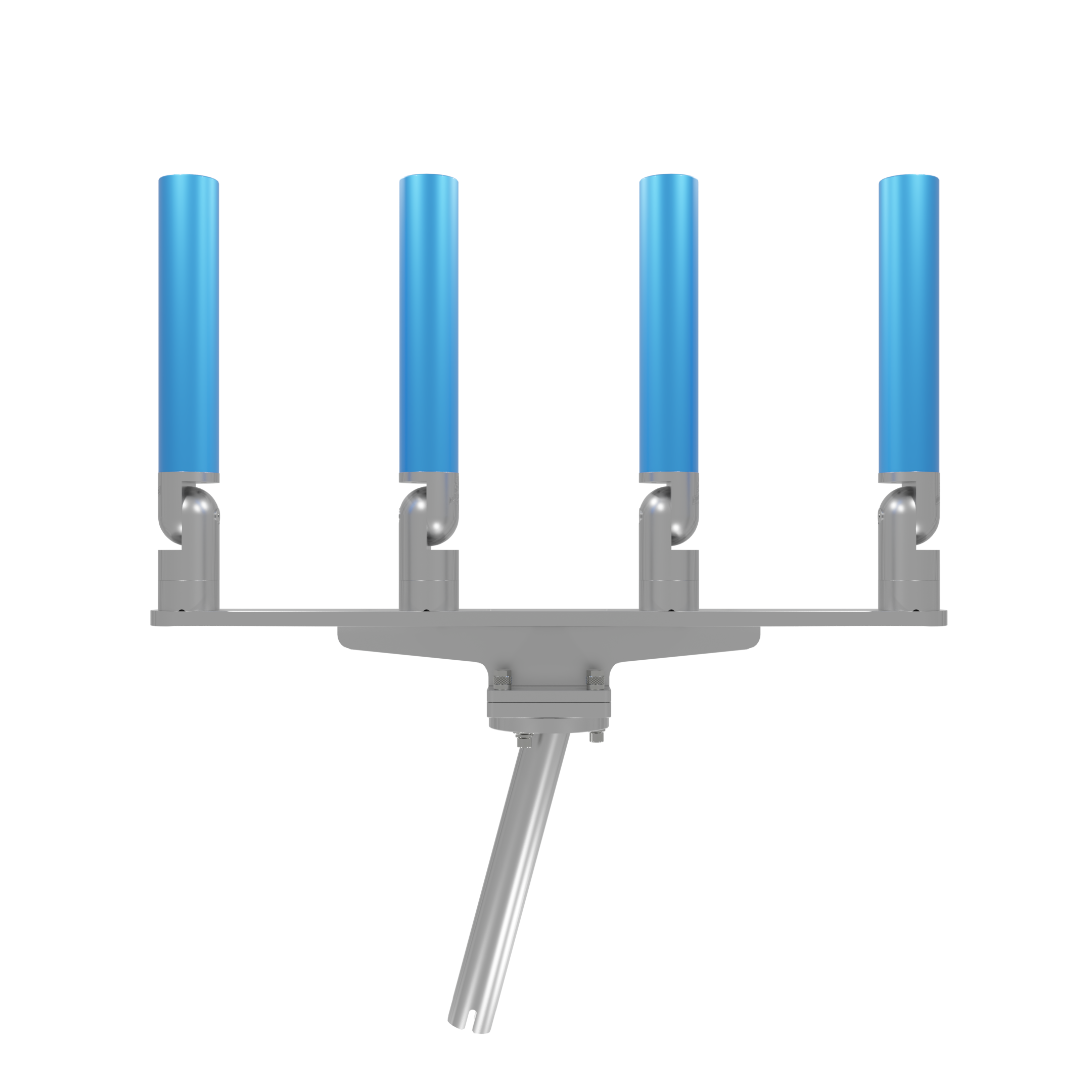 QUAD HORIZONTAL TREE ROD HOLDER WITH GIMBAL