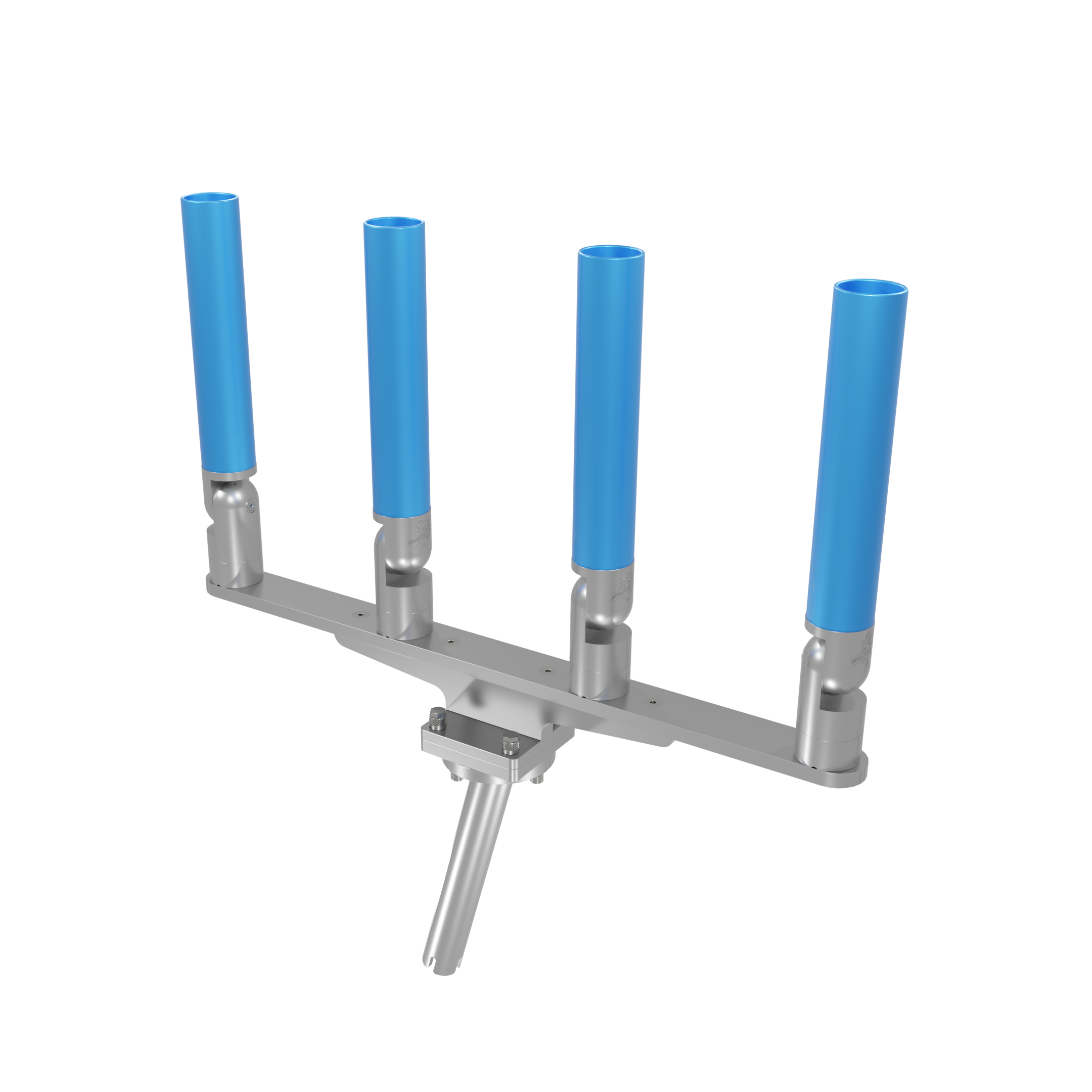 QUAD HORIZONTAL TREE ROD HOLDER WITH GIMBAL