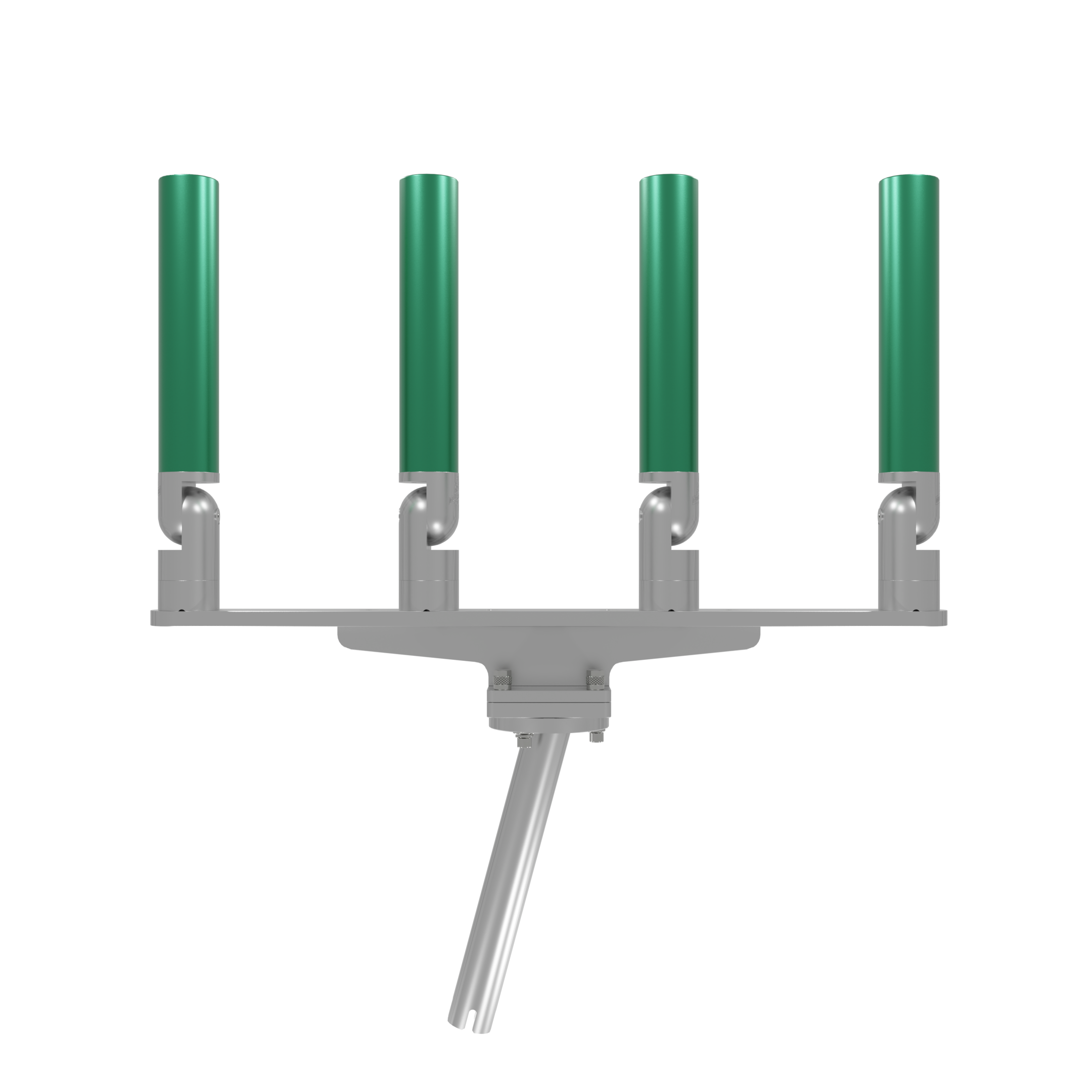 QUAD HORIZONTAL TREE ROD HOLDER WITH GIMBAL