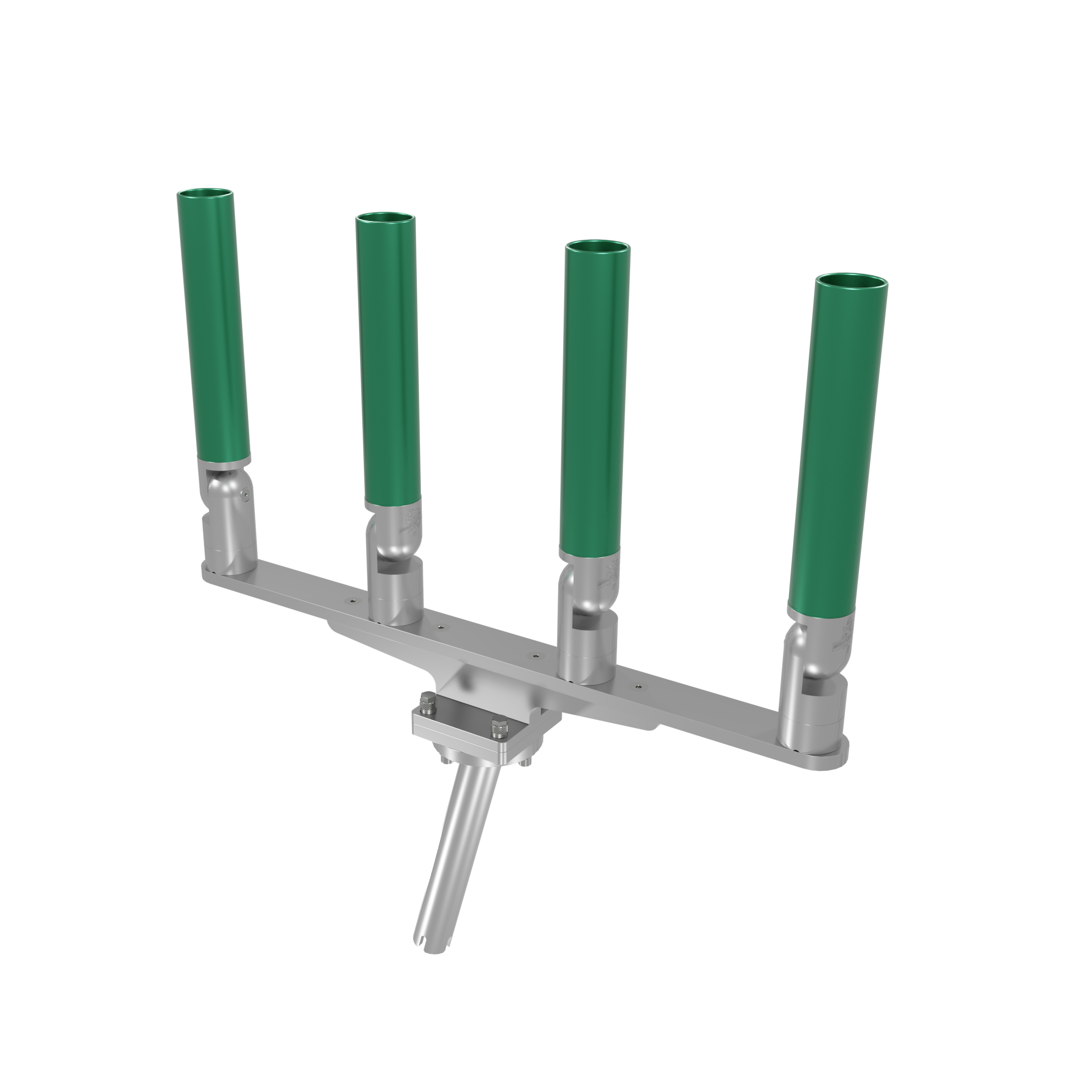 QUAD HORIZONTAL TREE ROD HOLDER WITH GIMBAL