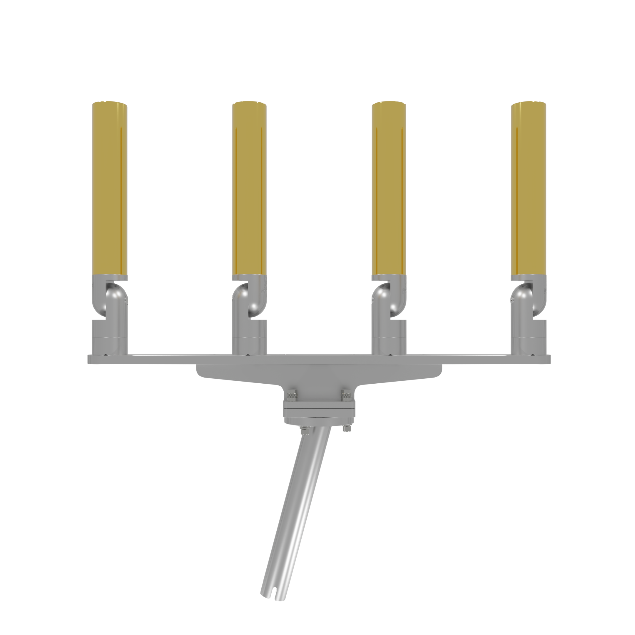 QUAD HORIZONTAL TREE ROD HOLDER WITH GIMBAL