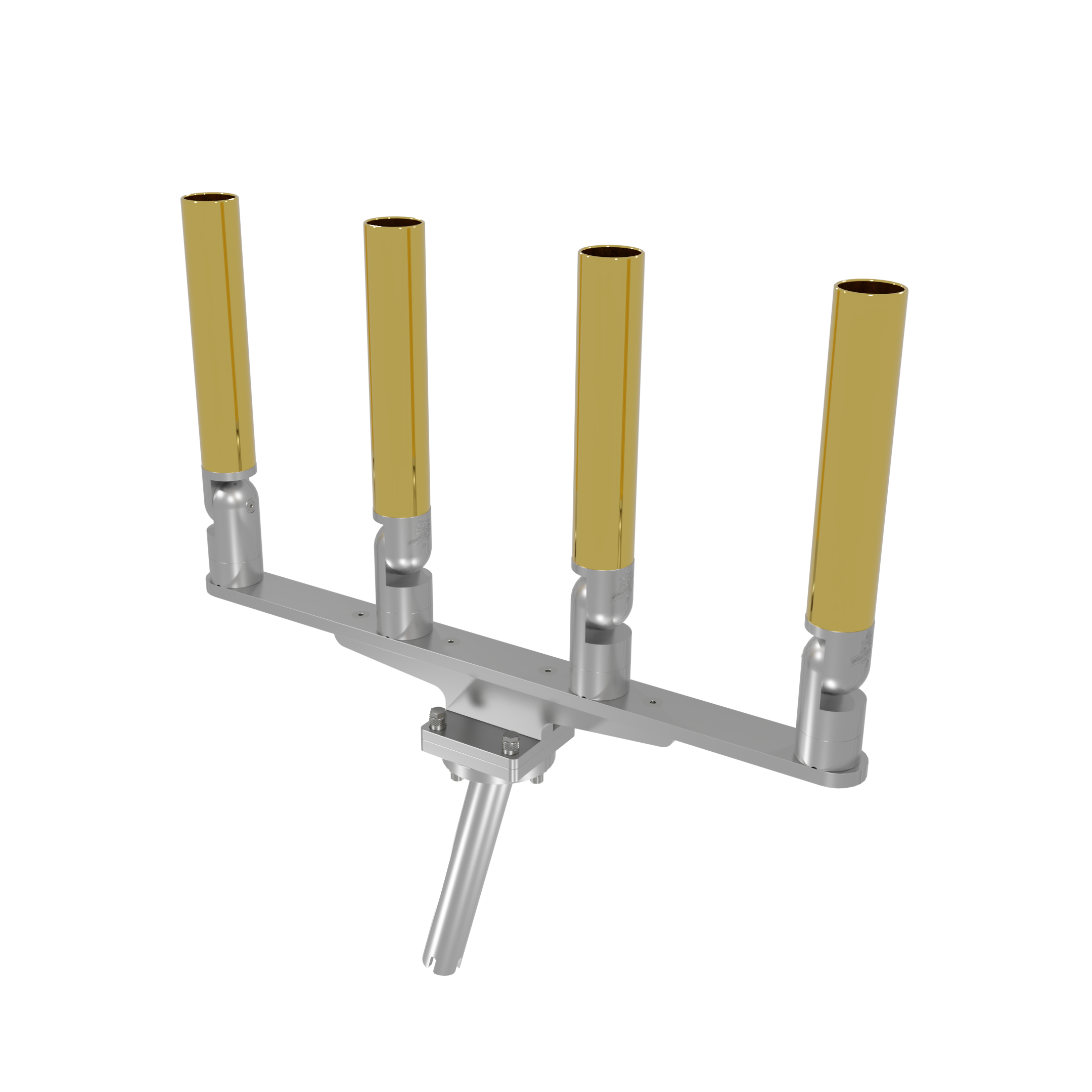 QUAD HORIZONTAL TREE ROD HOLDER WITH GIMBAL