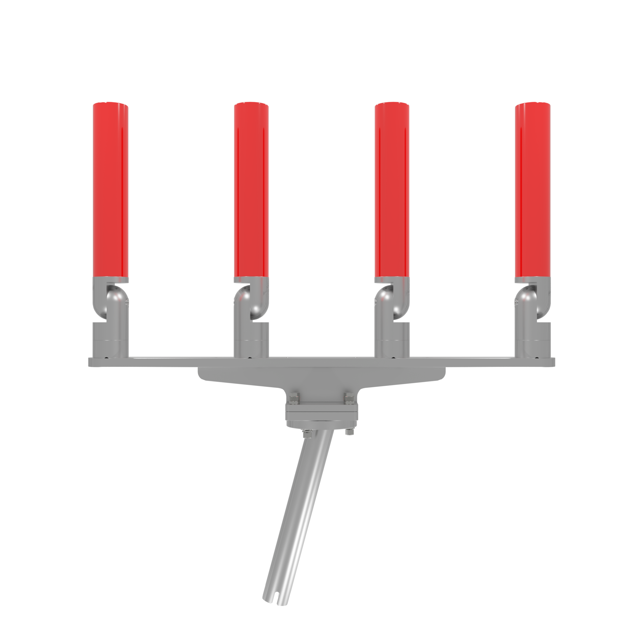 QUAD HORIZONTAL TREE ROD HOLDER WITH GIMBAL