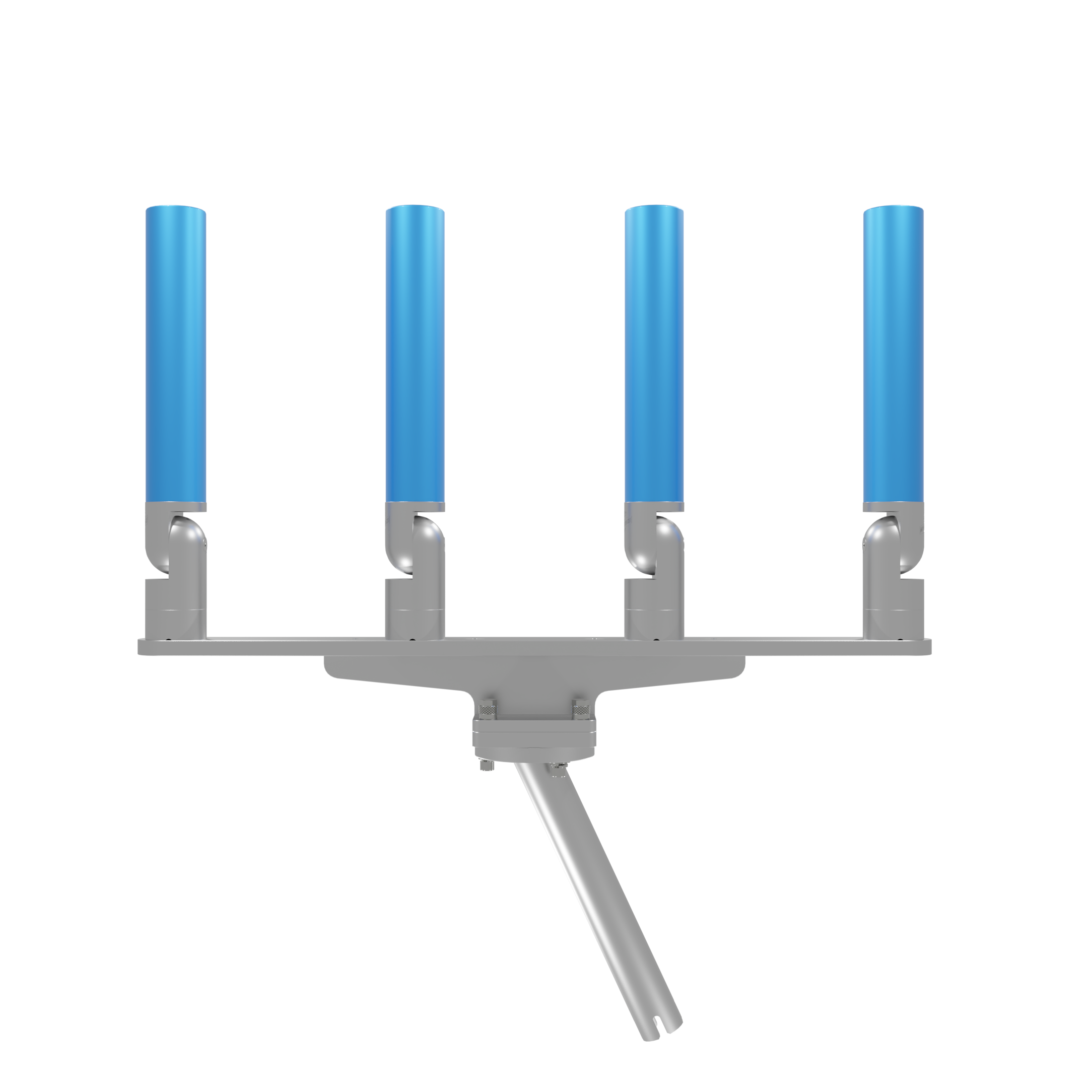QUAD HORIZONTAL TREE ROD HOLDER WITH GIMBAL