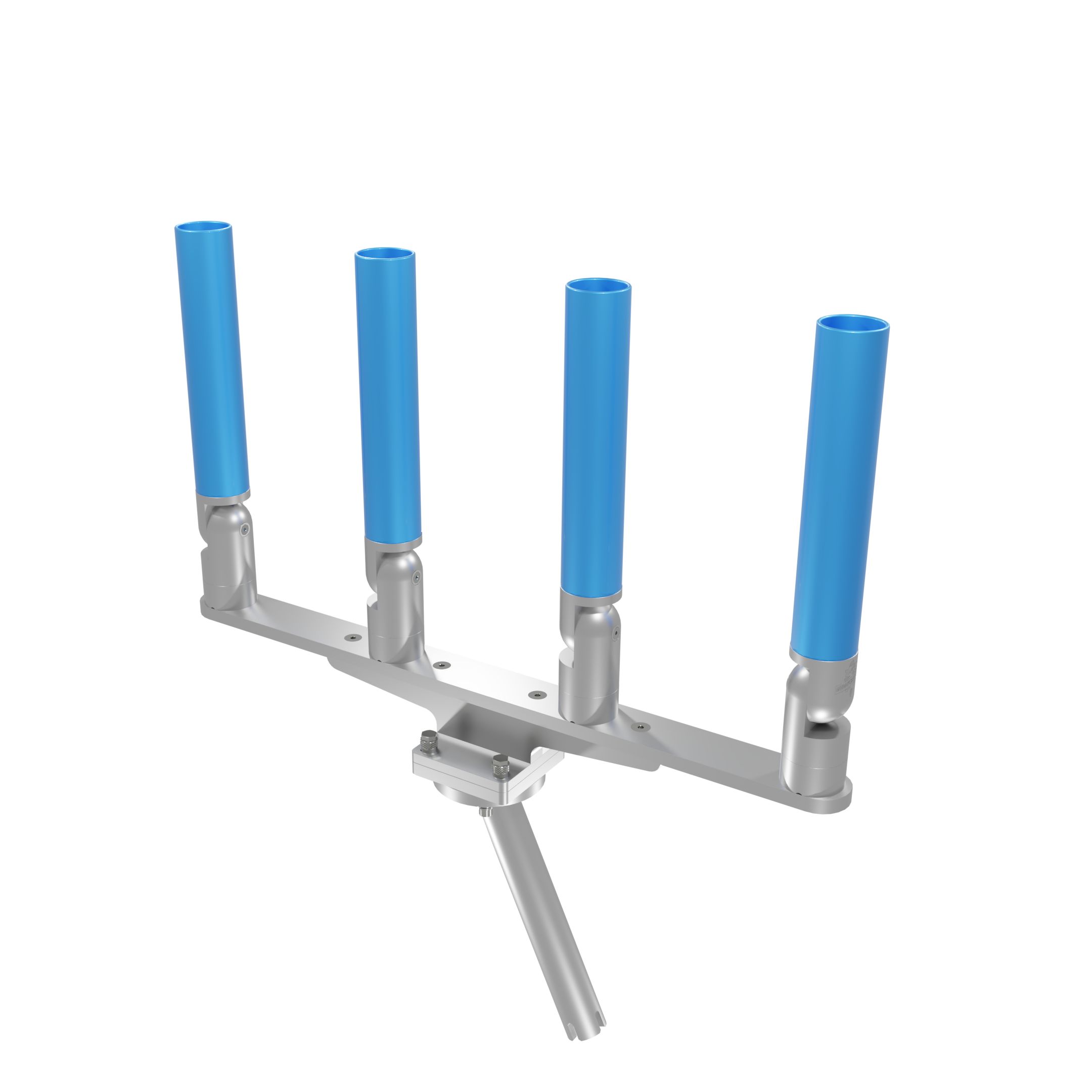 QUAD HORIZONTAL TREE ROD HOLDER WITH GIMBAL