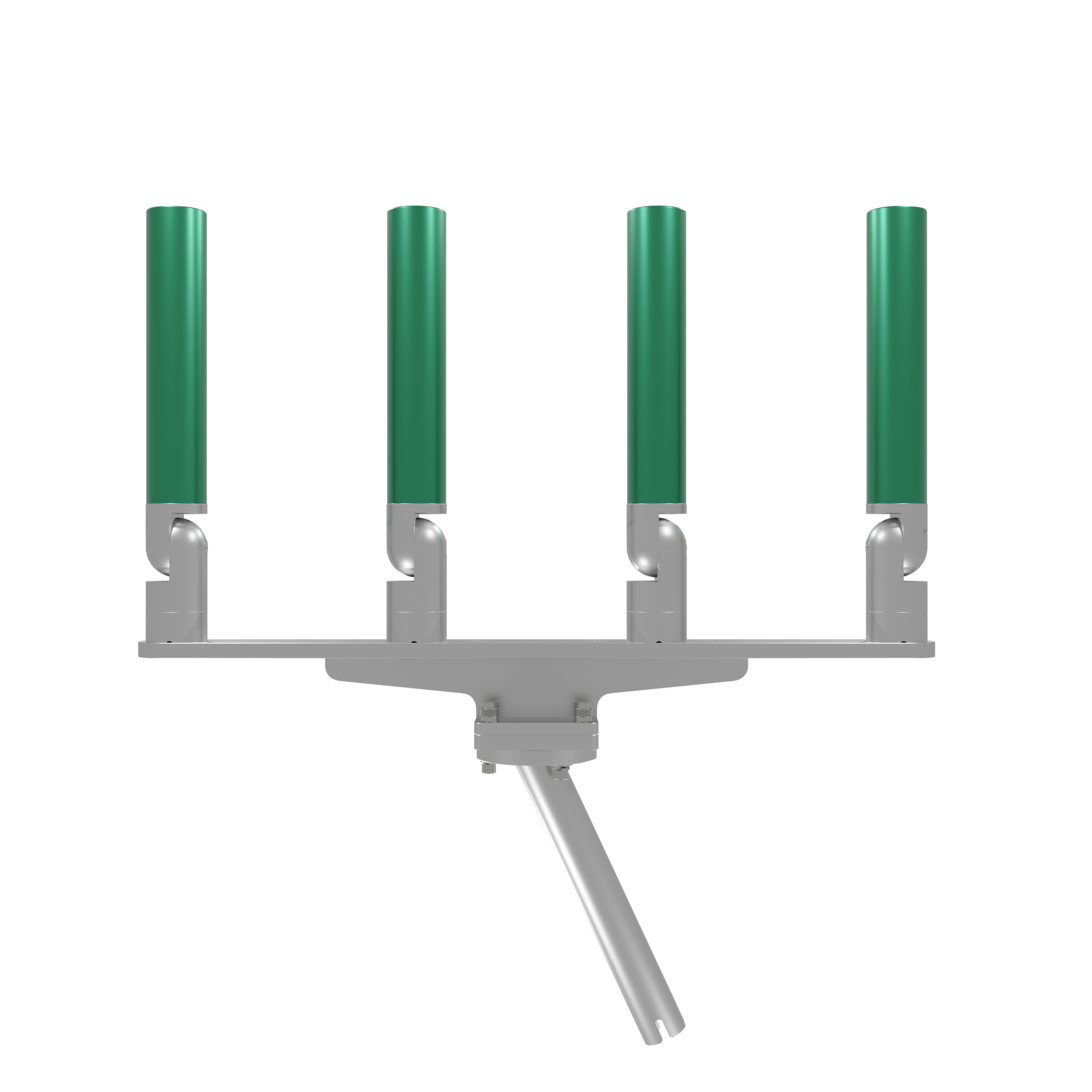 QUAD HORIZONTAL TREE ROD HOLDER WITH GIMBAL