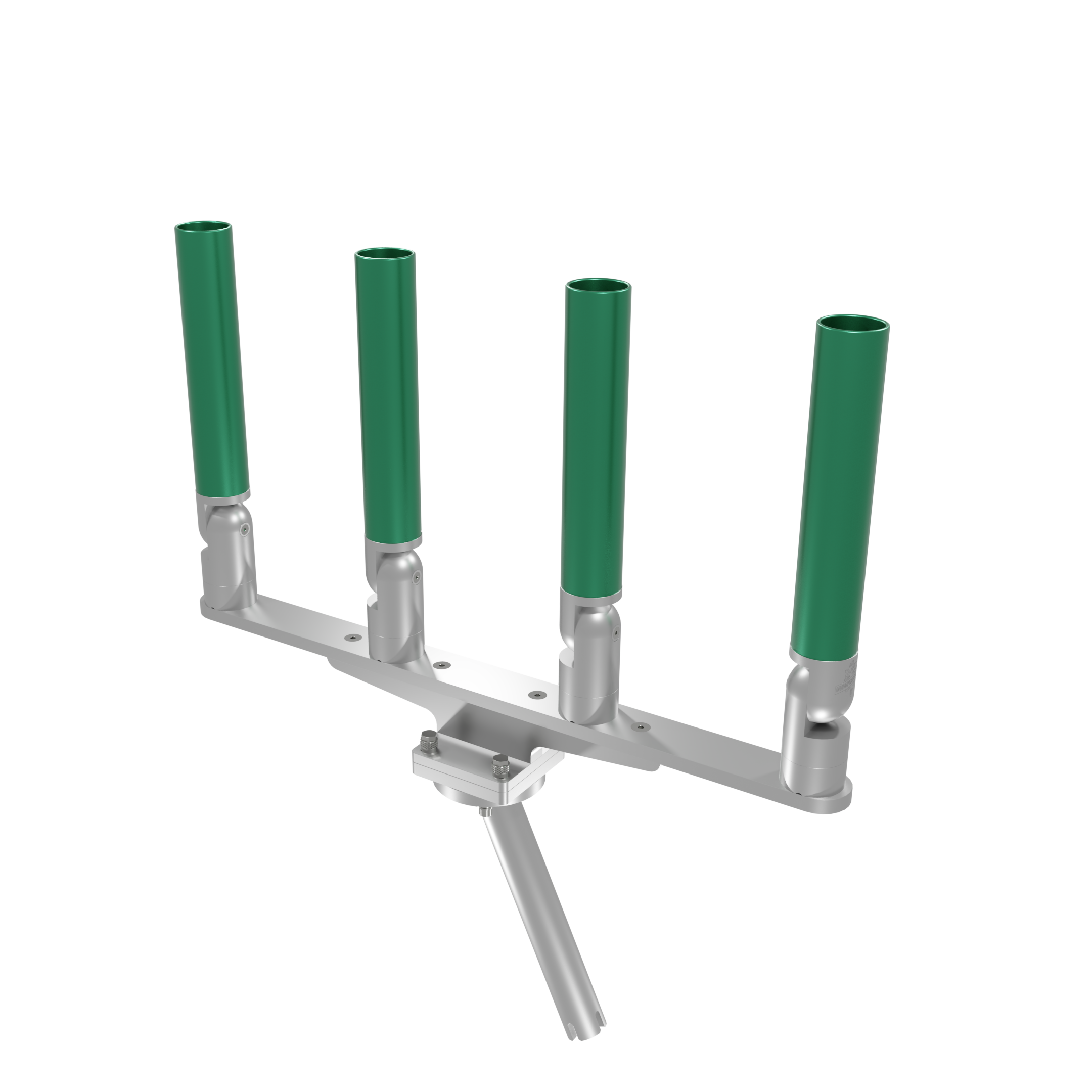 QUAD HORIZONTAL TREE ROD HOLDER WITH GIMBAL