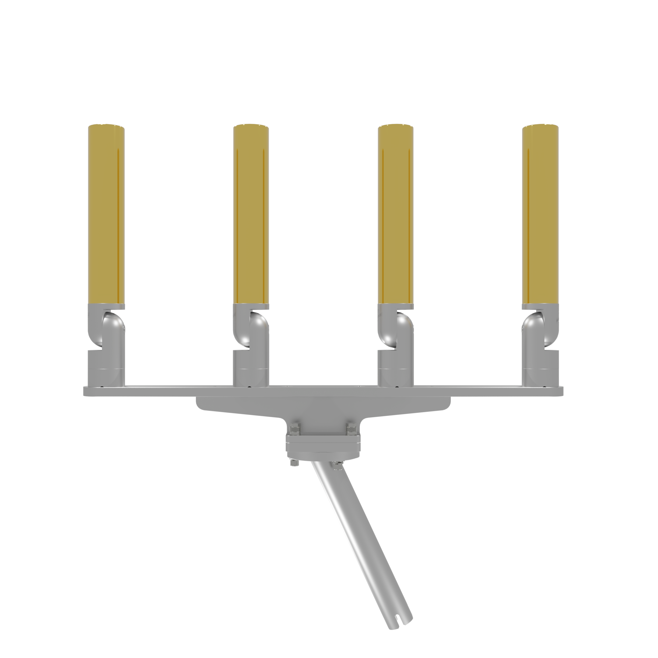 QUAD HORIZONTAL TREE ROD HOLDER WITH GIMBAL