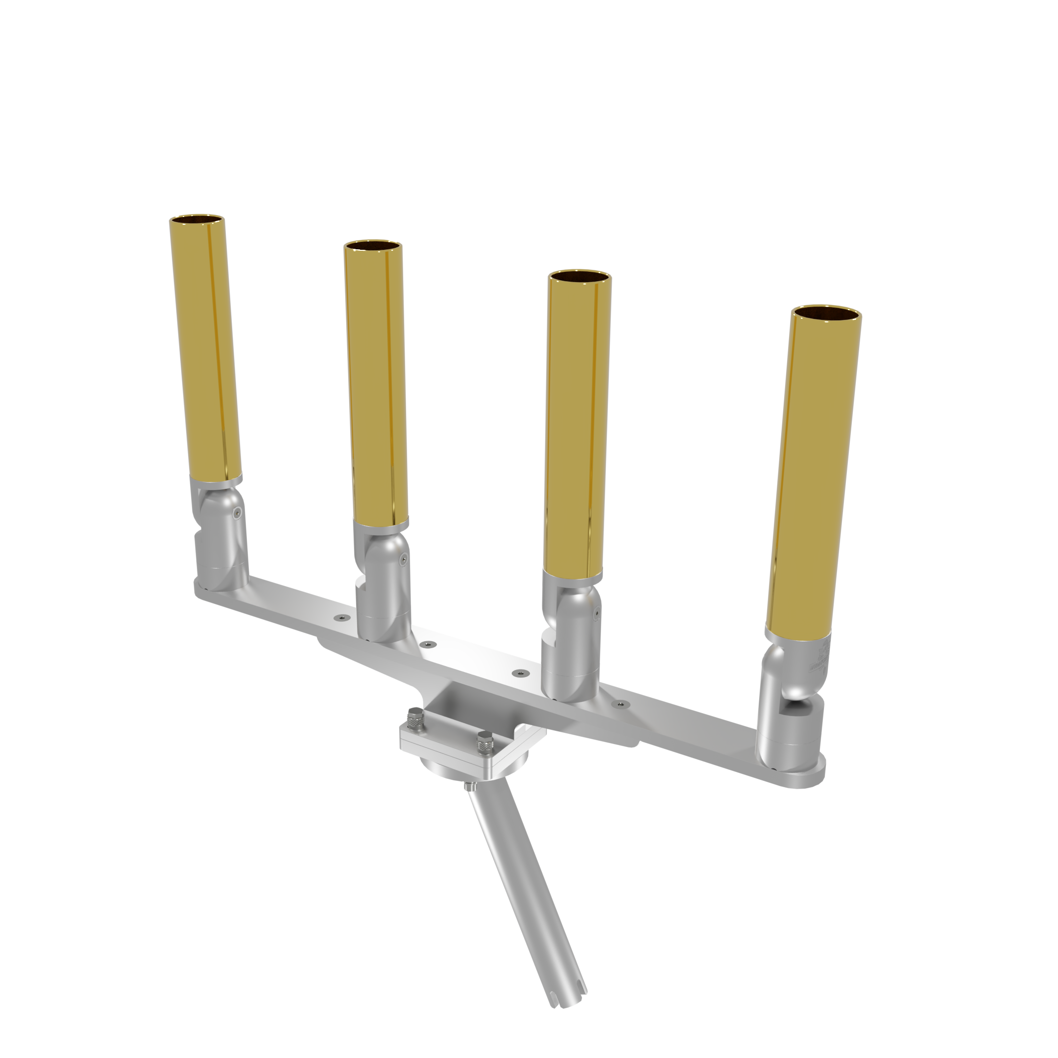 QUAD HORIZONTAL TREE ROD HOLDER WITH GIMBAL