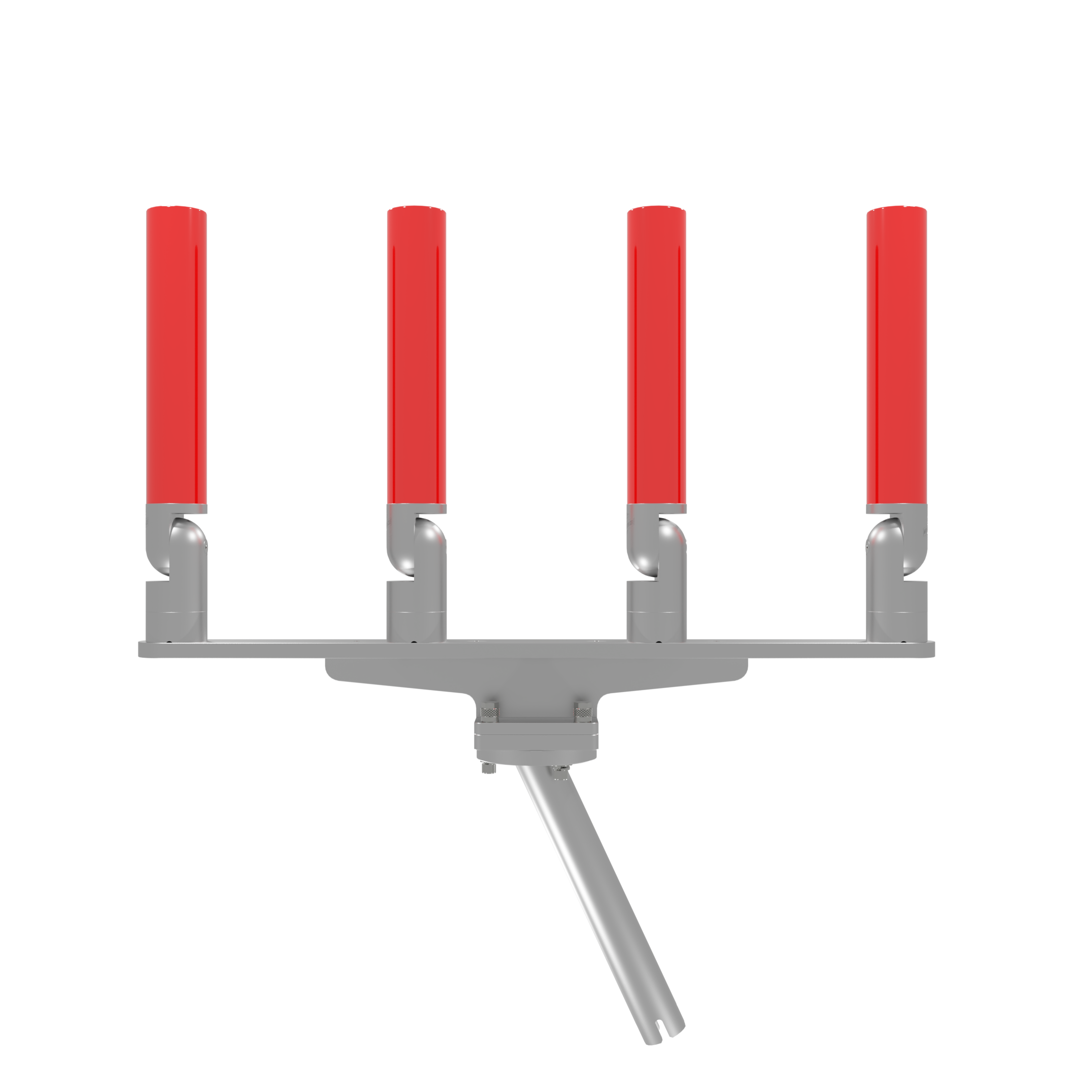 QUAD HORIZONTAL TREE ROD HOLDER WITH GIMBAL