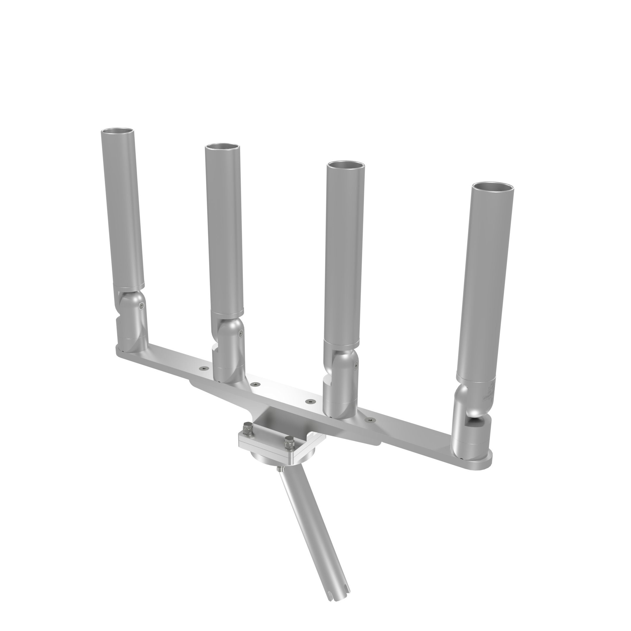 QUAD HORIZONTAL TREE ROD HOLDER WITH GIMBAL