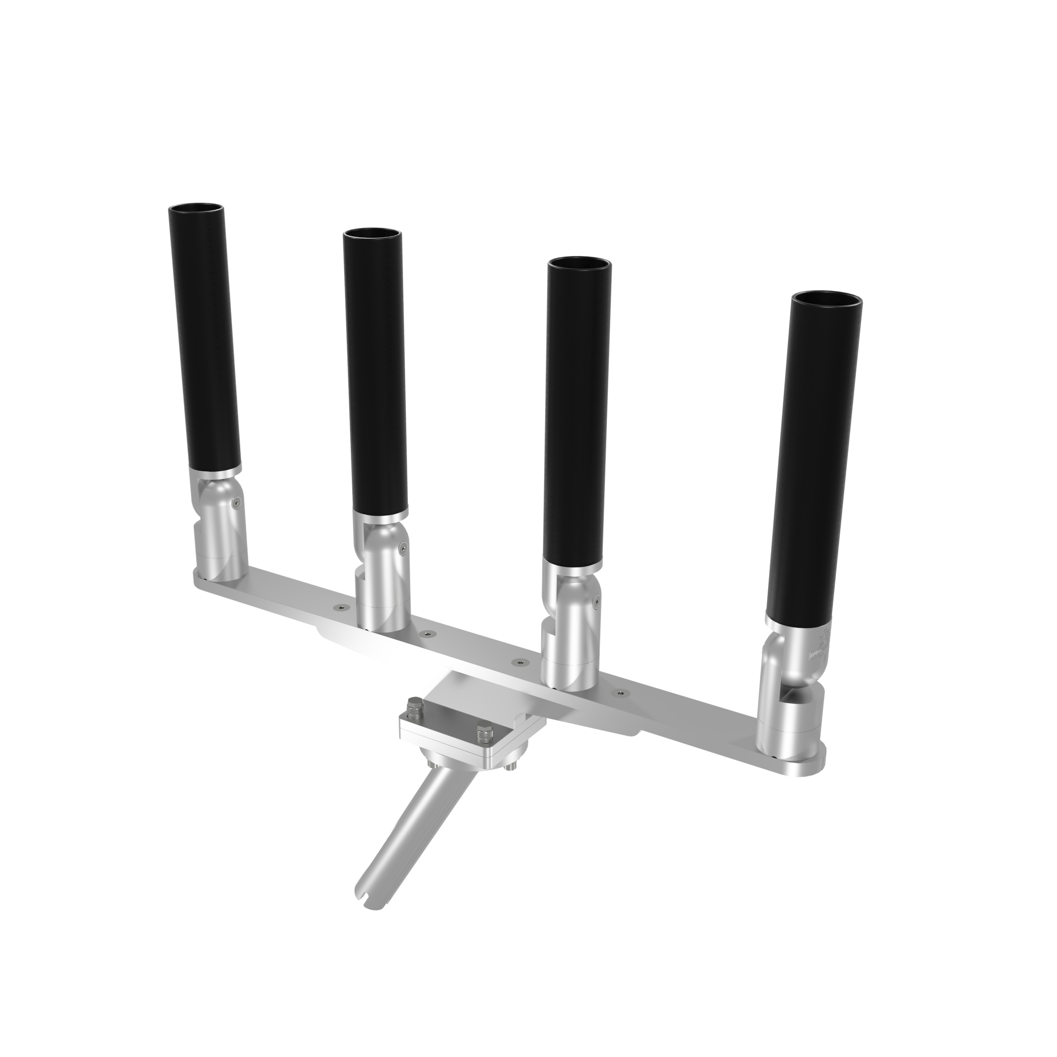 QUAD HORIZONTAL TREE ROD HOLDER WITH GIMBAL