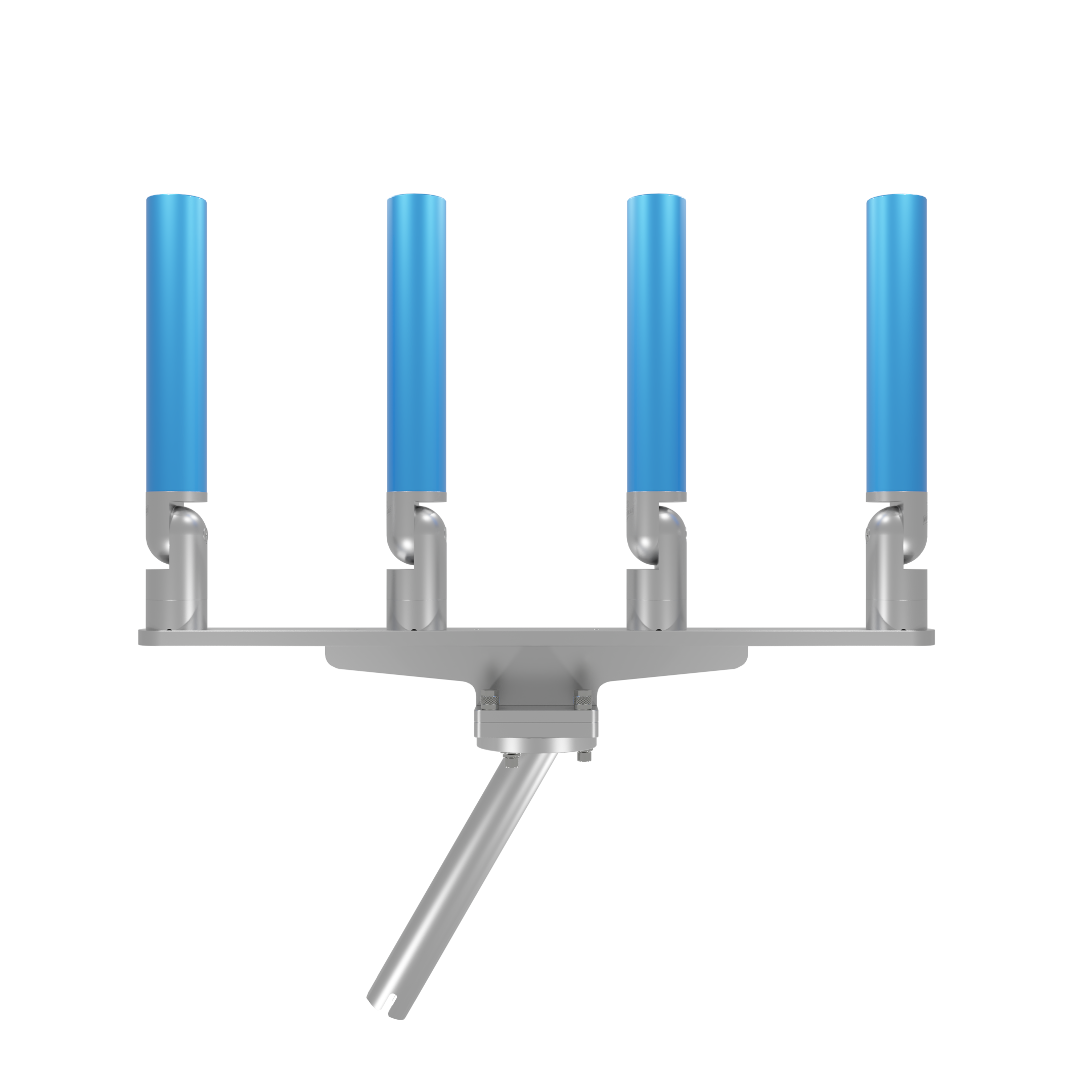 QUAD HORIZONTAL TREE ROD HOLDER WITH GIMBAL