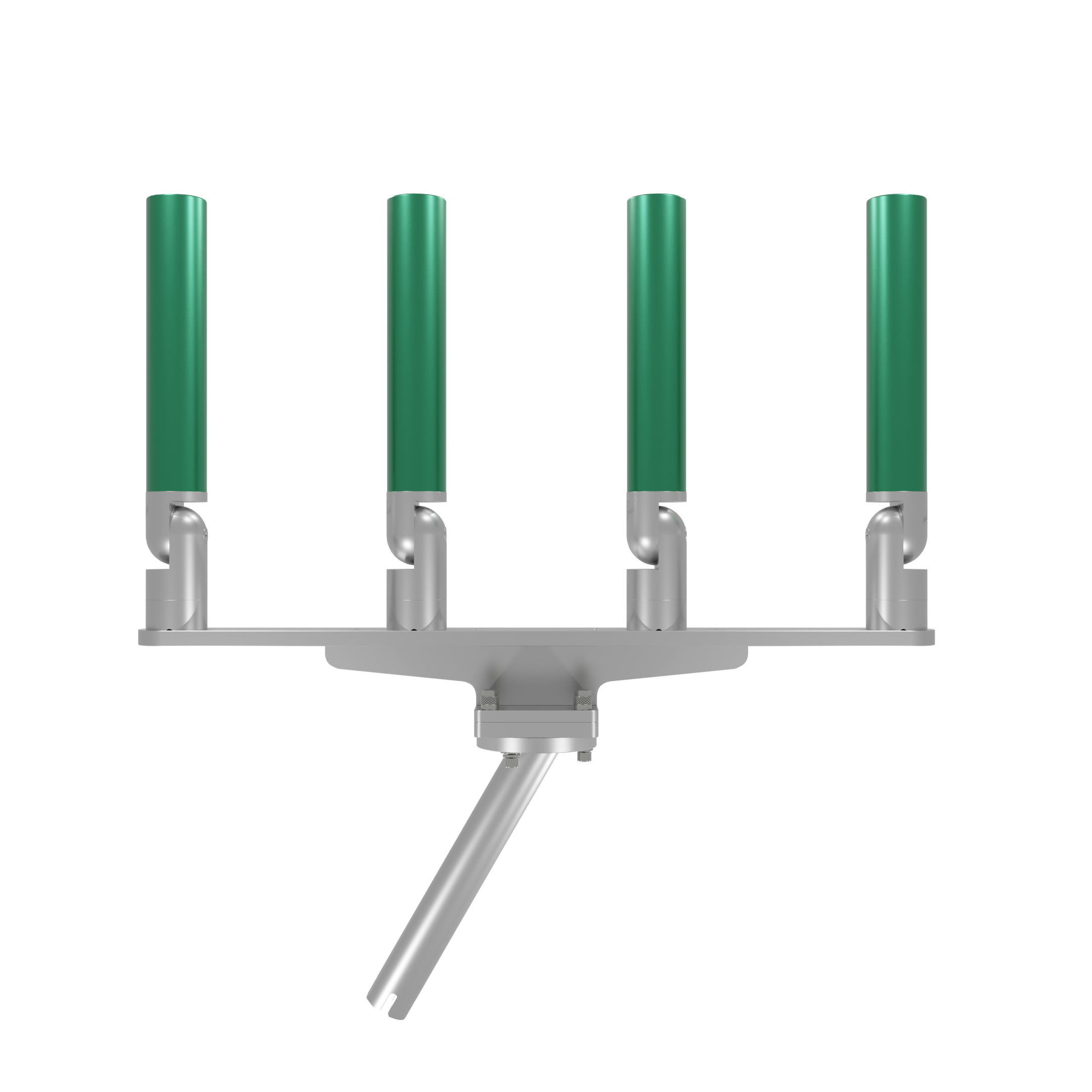 QUAD HORIZONTAL TREE ROD HOLDER WITH GIMBAL