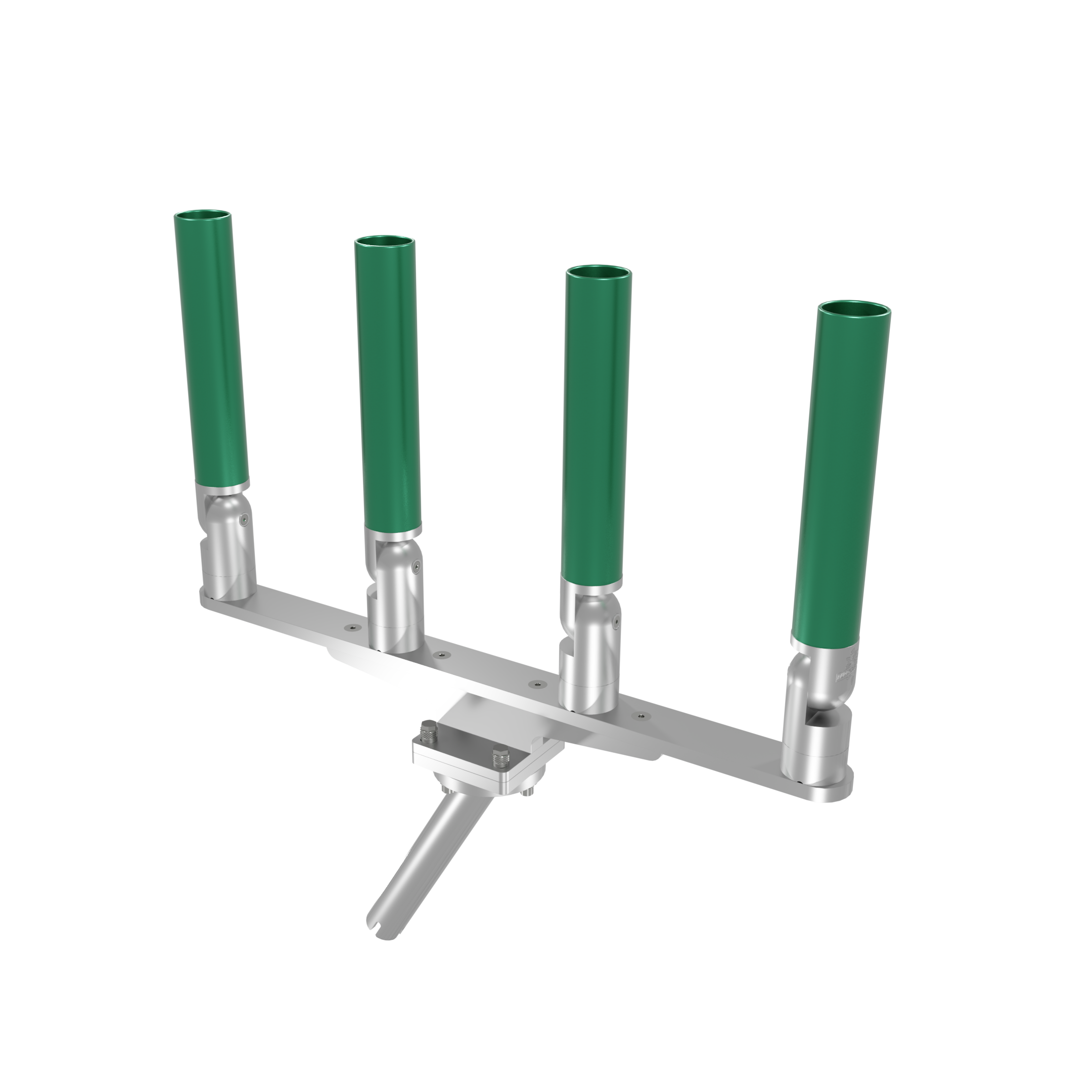 QUAD HORIZONTAL TREE ROD HOLDER WITH GIMBAL