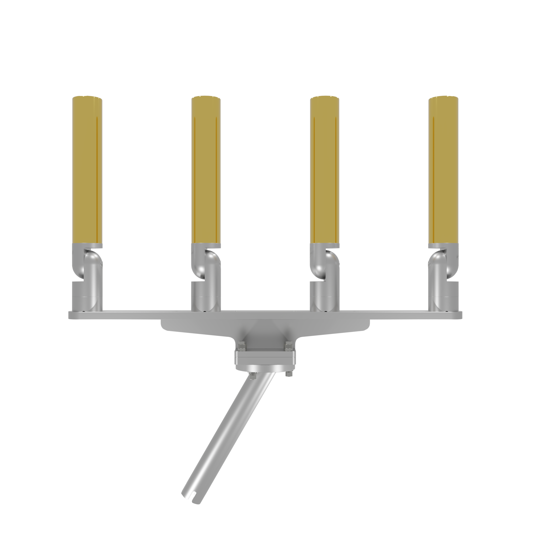 QUAD HORIZONTAL TREE ROD HOLDER WITH GIMBAL