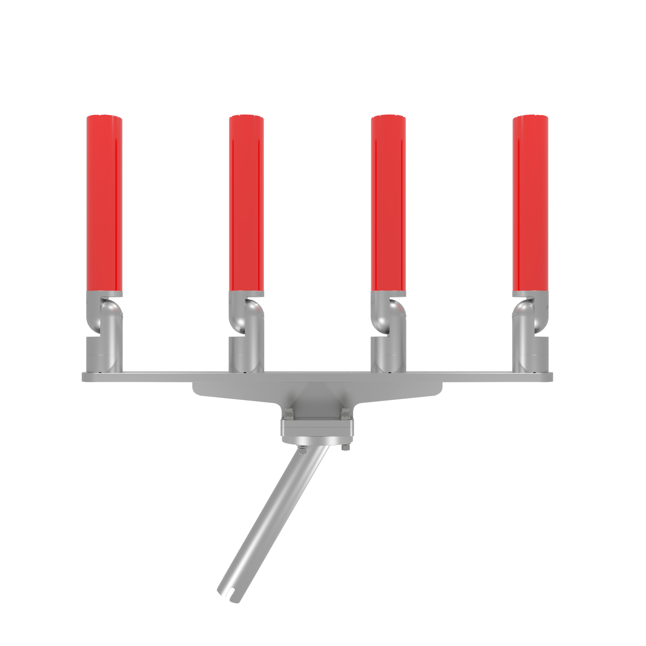 QUAD HORIZONTAL TREE ROD HOLDER WITH GIMBAL
