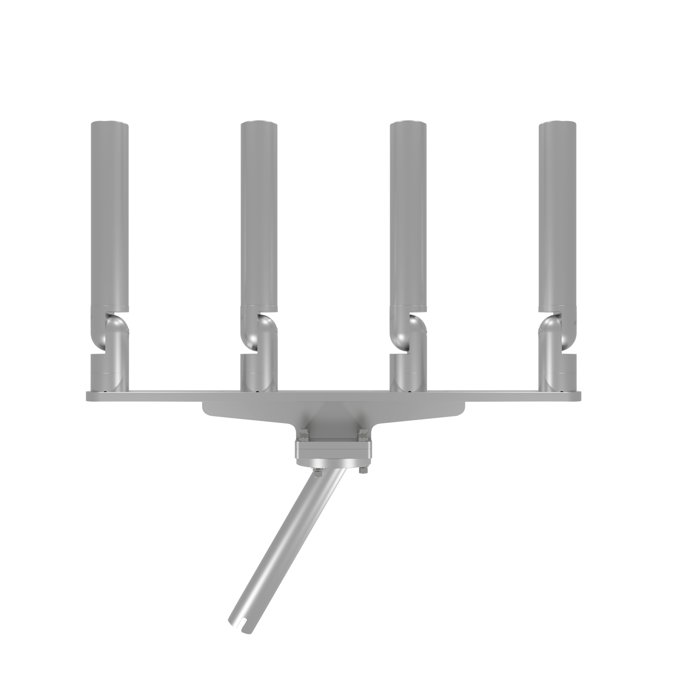 QUAD HORIZONTAL TREE ROD HOLDER WITH GIMBAL