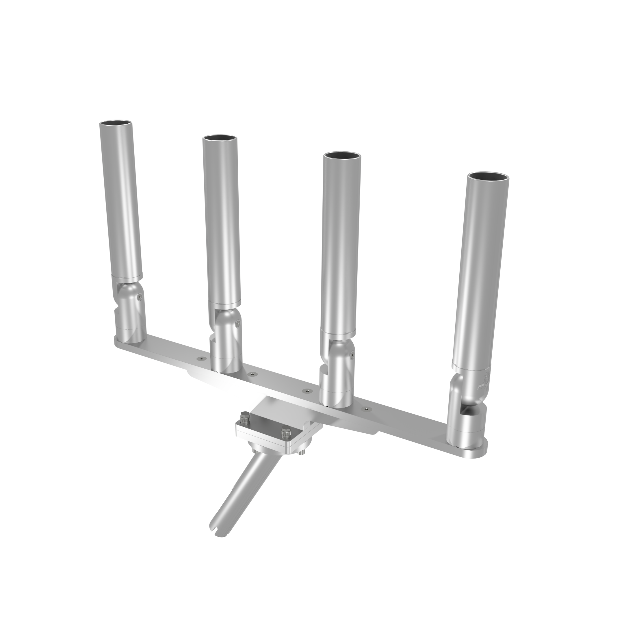 QUAD HORIZONTAL TREE ROD HOLDER WITH GIMBAL