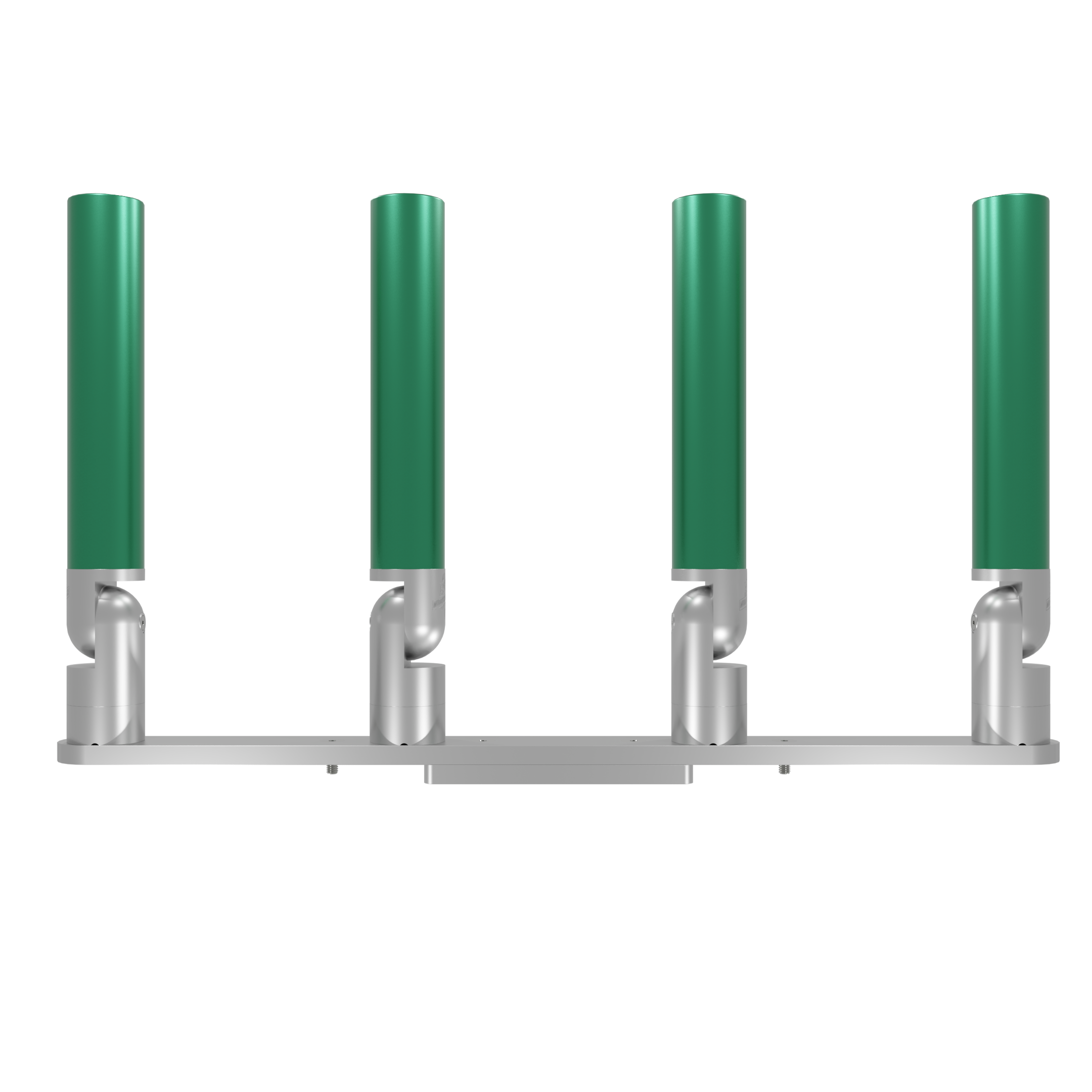 QUAD HORIZONTAL TREE ROD HOLDER WITH LOW PROFILE MOUNT