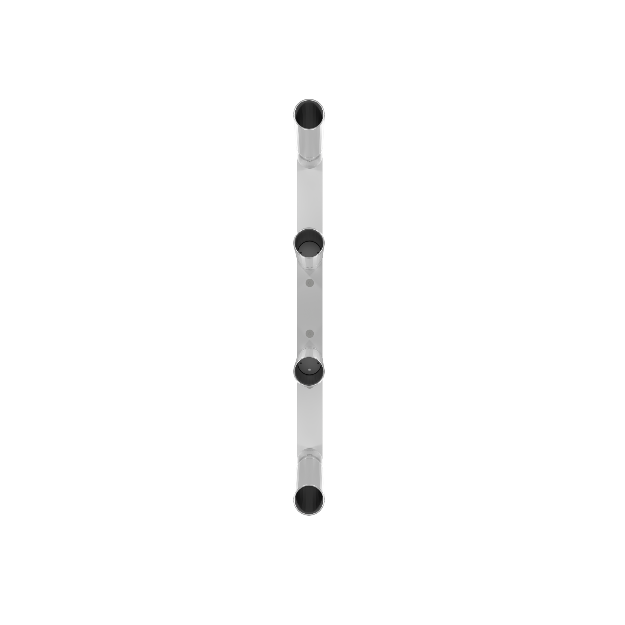 QUAD HORIZONTAL TREE ROD HOLDER WITH LOW PROFILE MOUNT