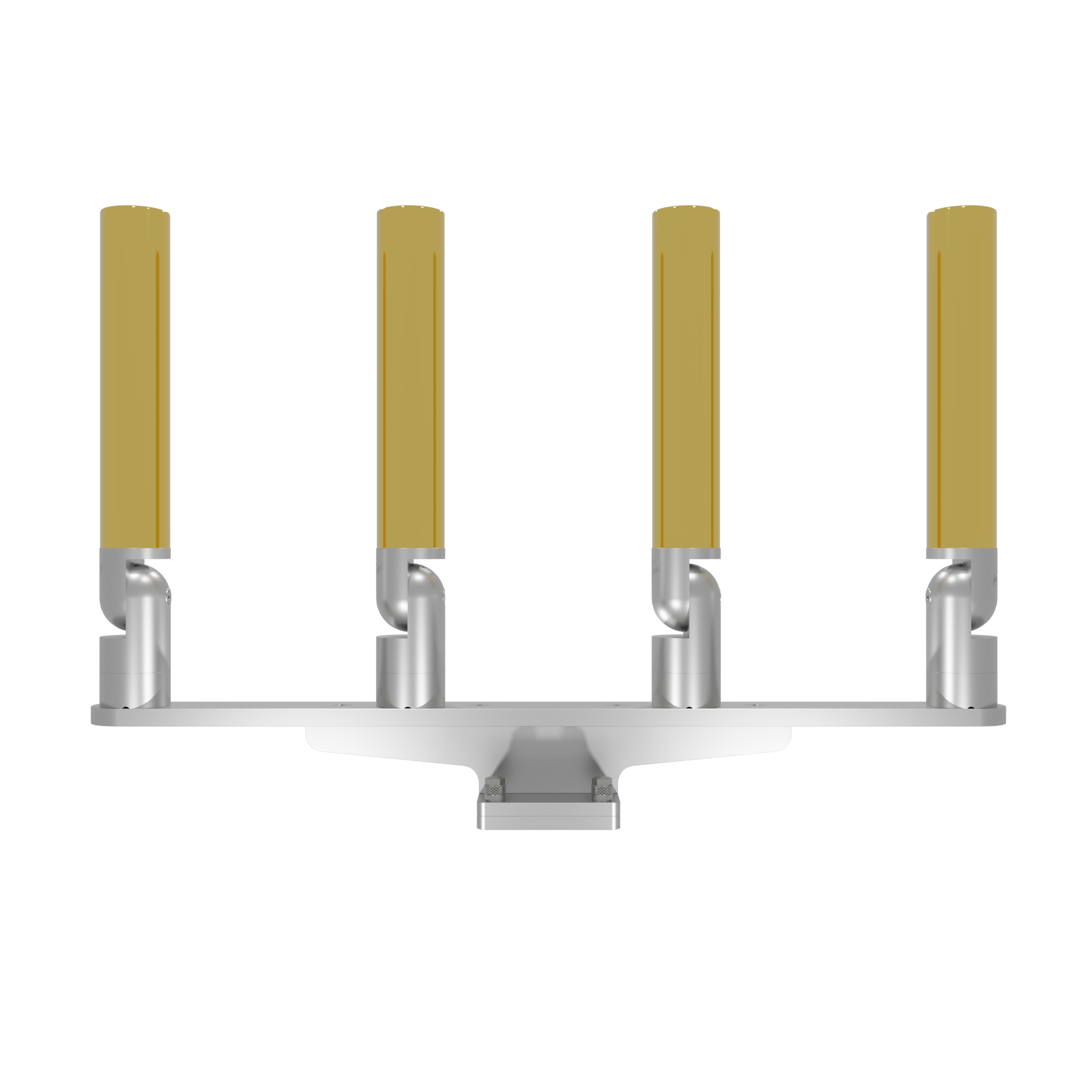 QUAD HORIZONTAL TREE ROD HOLDER WITH MOUNT