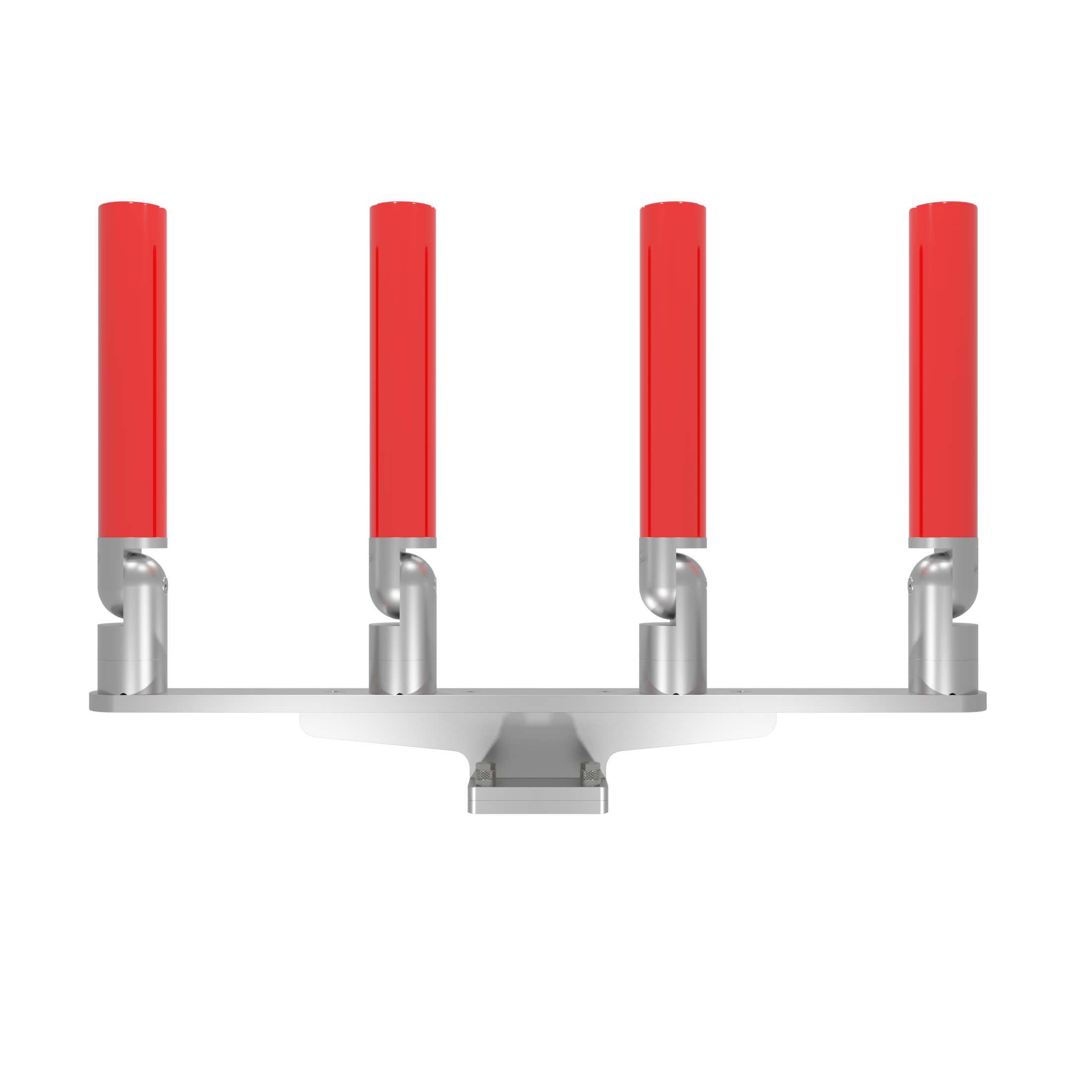 QUAD HORIZONTAL TREE ROD HOLDER WITH MOUNT