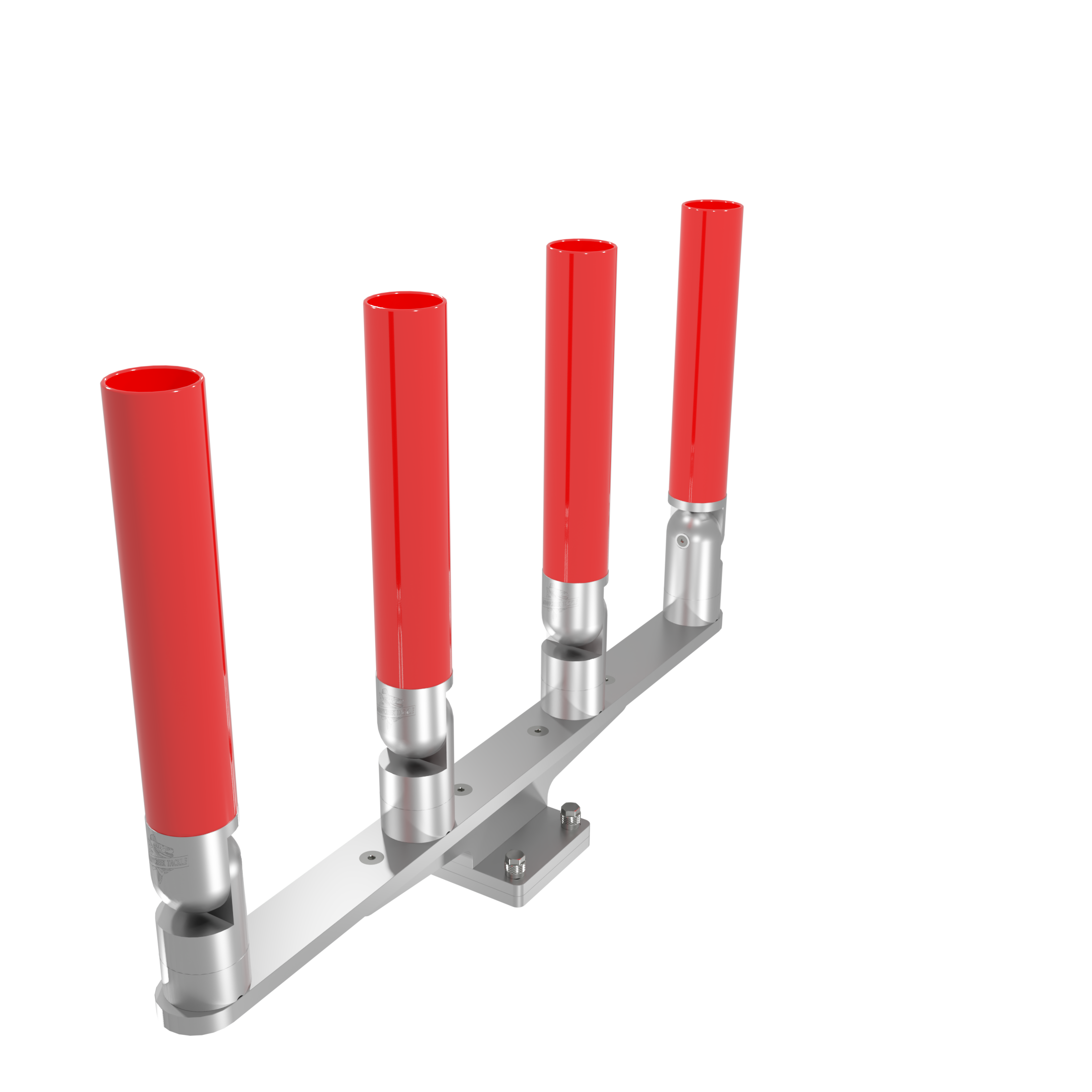 QUAD HORIZONTAL TREE ROD HOLDER WITH MOUNT