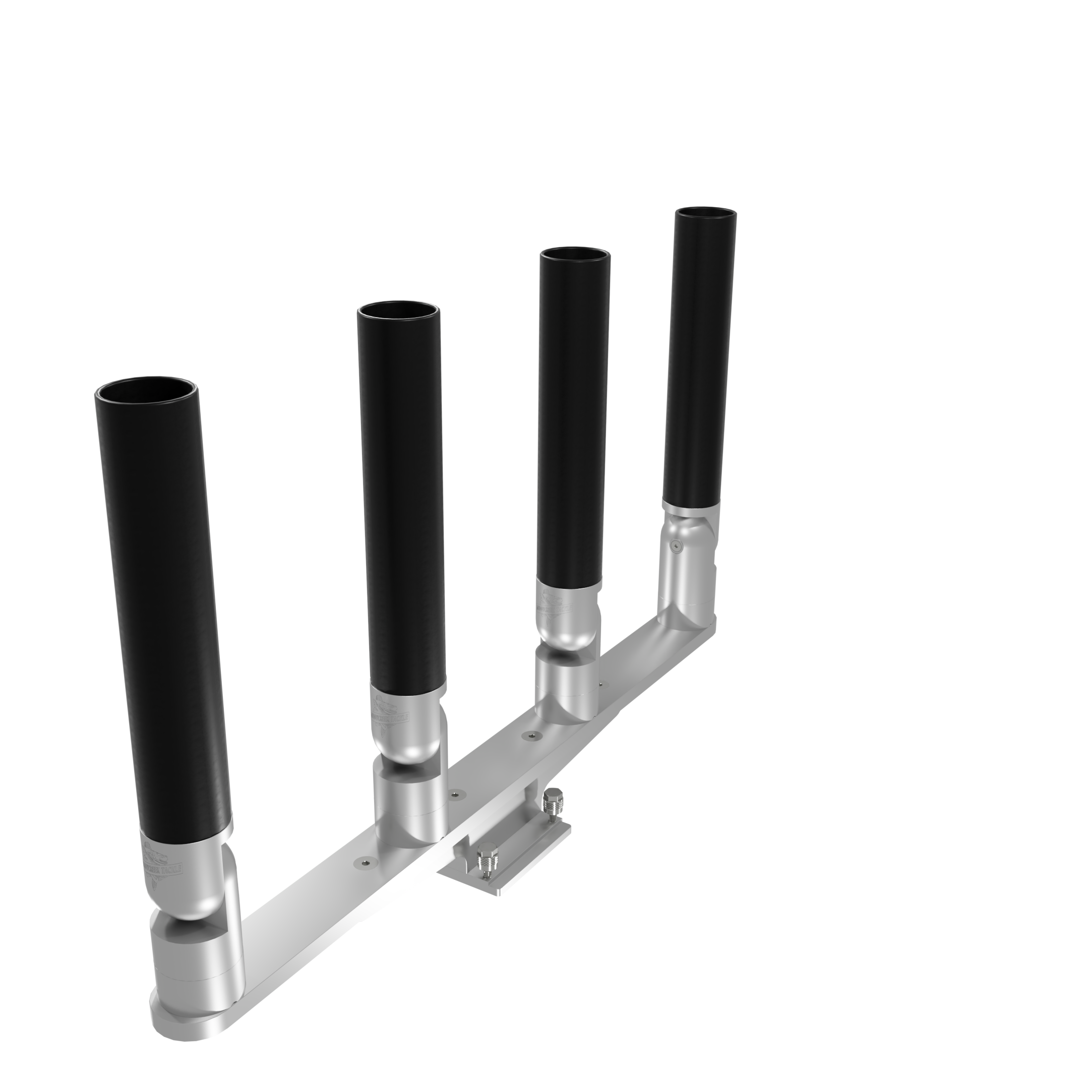 QUAD HORIZONTAL TREE ROD HOLDER WITH MOUNT