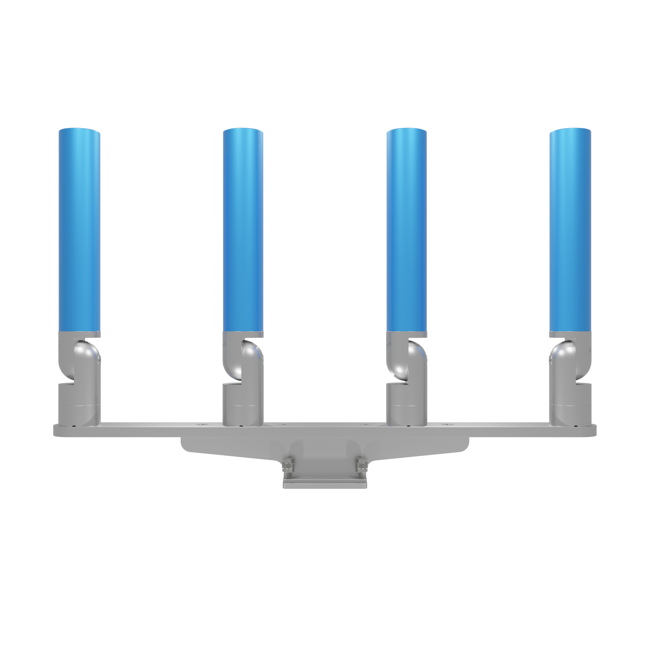 QUAD HORIZONTAL TREE ROD HOLDER WITH MOUNT
