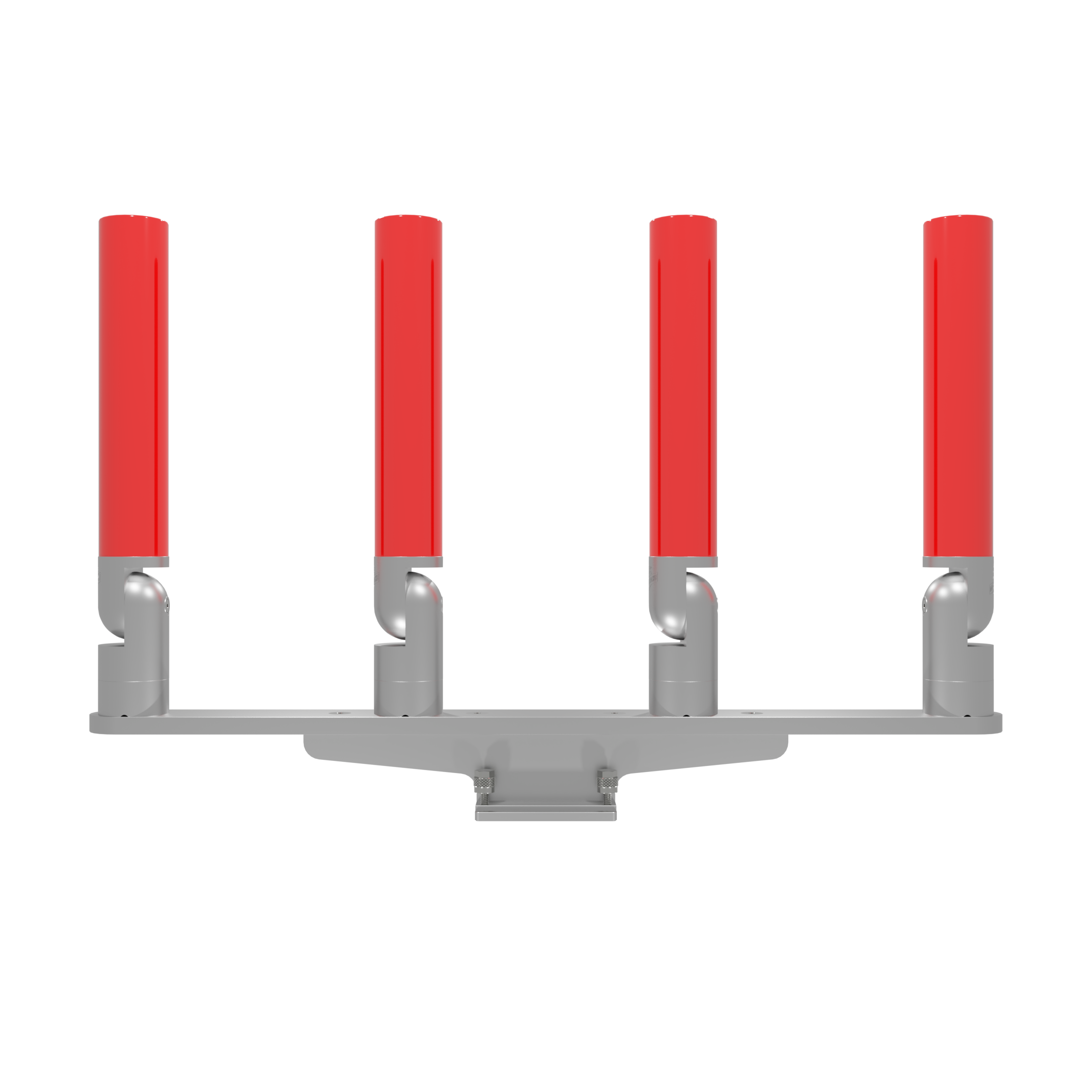 QUAD HORIZONTAL TREE ROD HOLDER WITH MOUNT